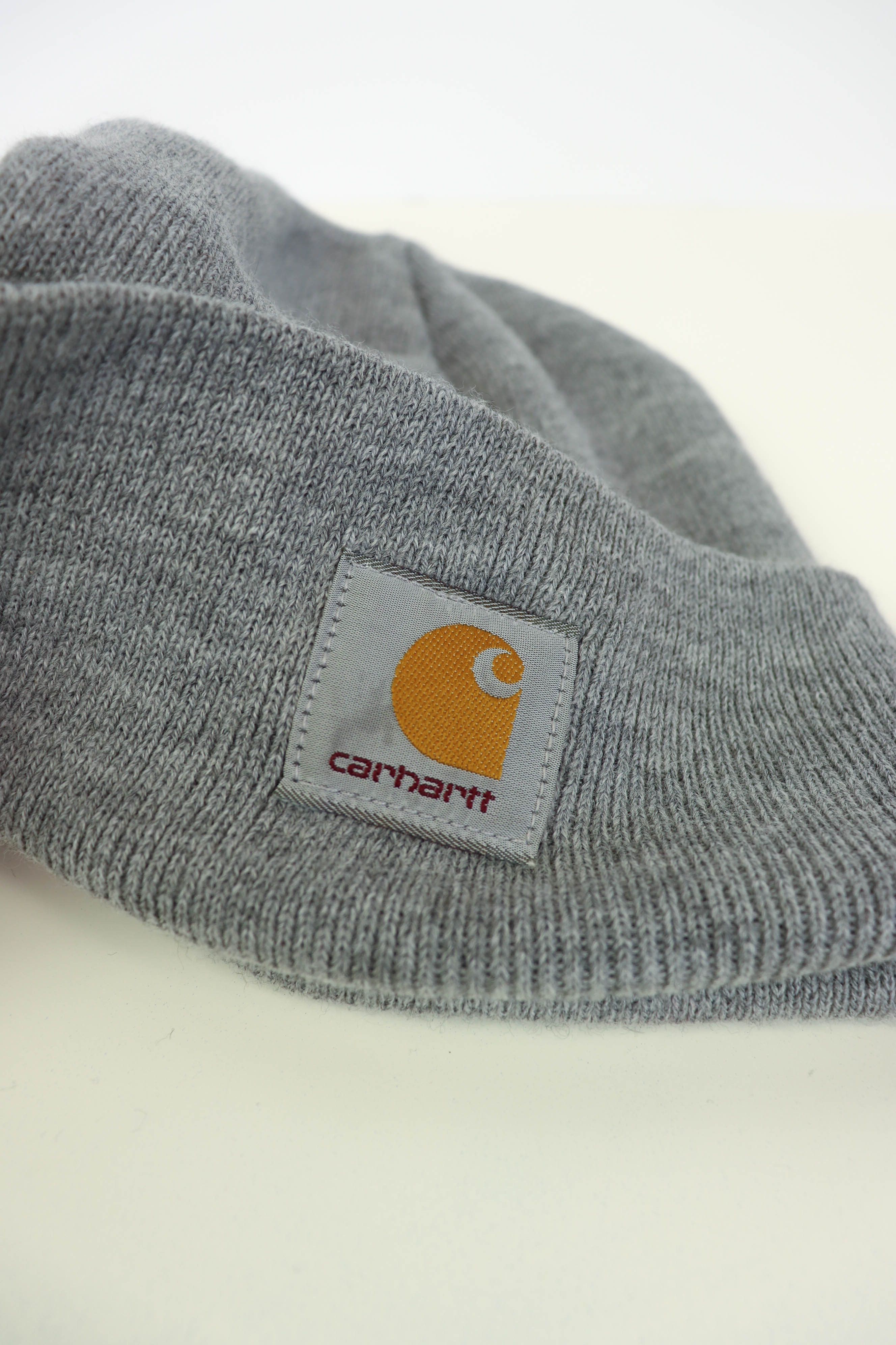 Carhartt Carhartt WIP Light Gray Acrylic Watch Beanie Hat Size ONE SIZE - 6 Thumbnail