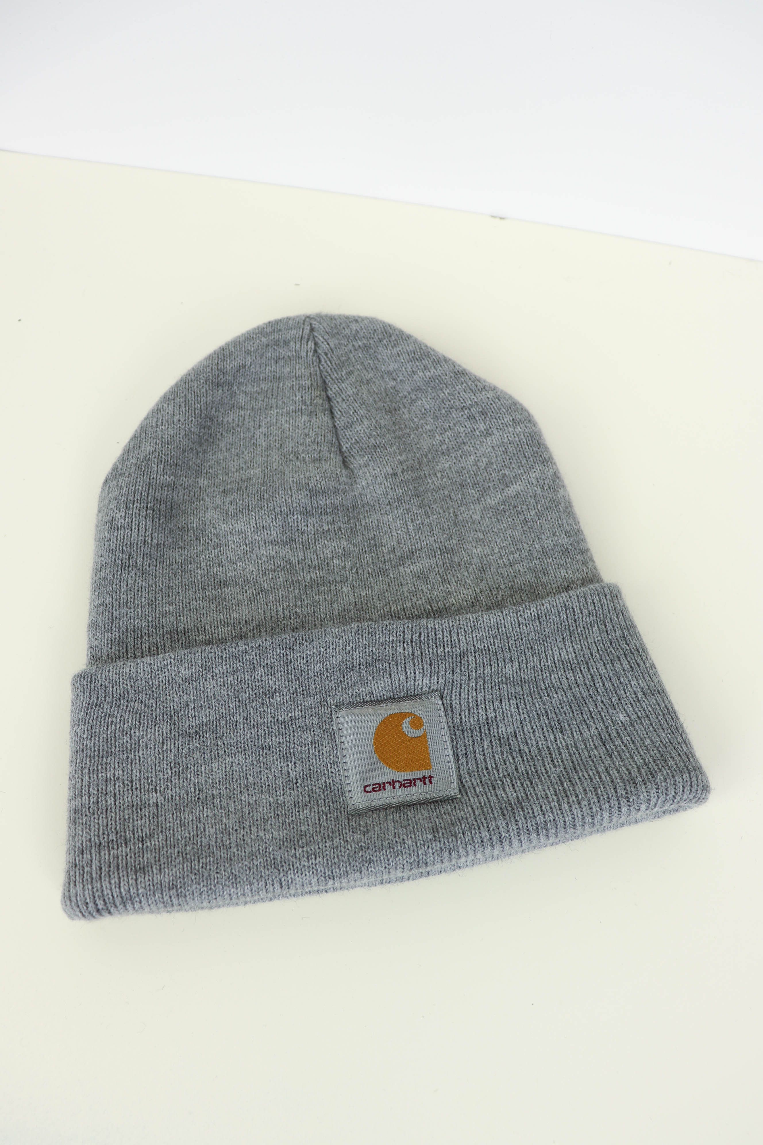 Carhartt Carhartt WIP Light Gray Acrylic Watch Beanie Hat Size ONE SIZE - 5 Thumbnail