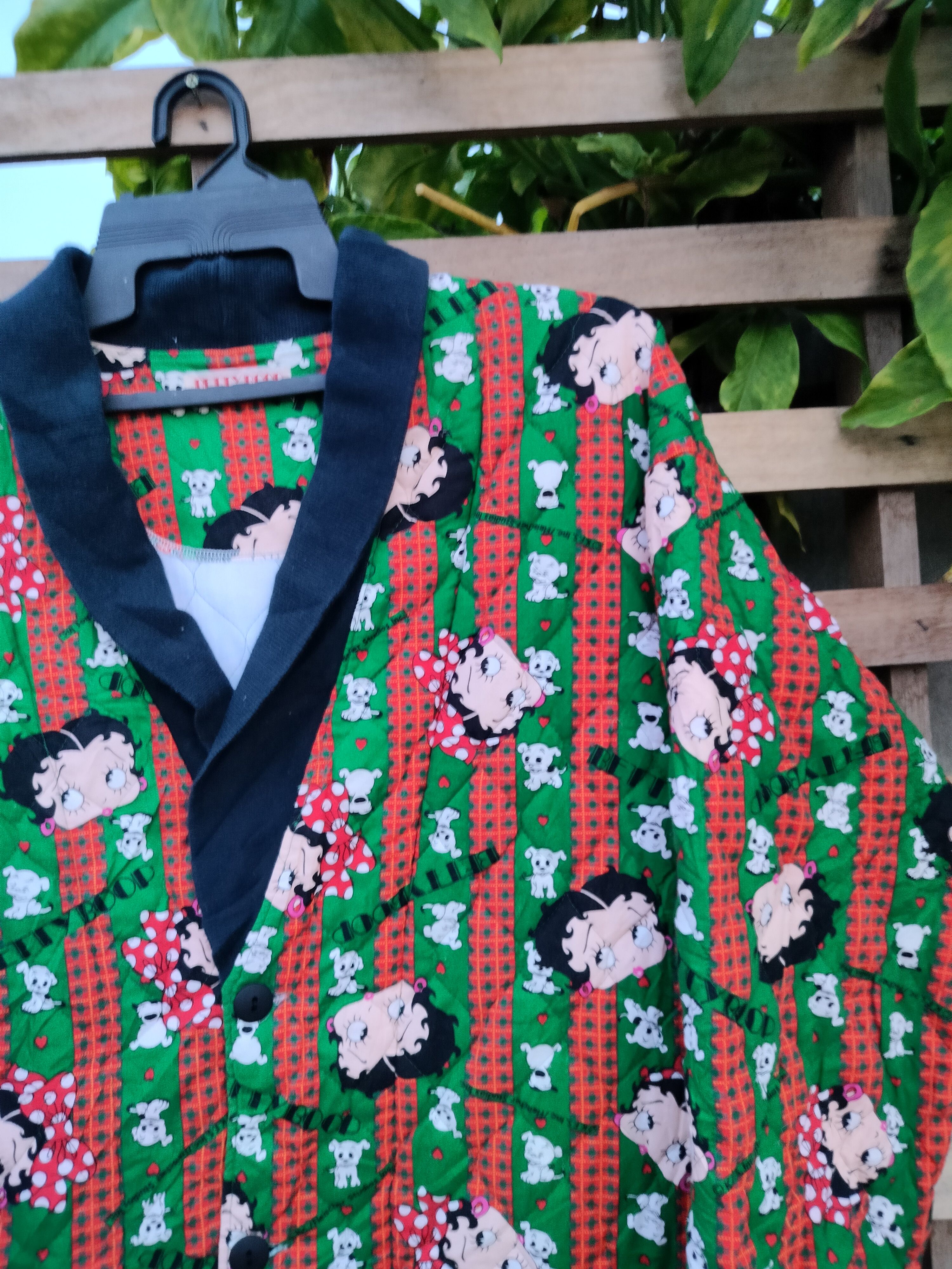 Japanese Brand BETTY BOOP FULL PRINT CARDI JACKET Size US XXL / EU 58 / 5 - 5 Thumbnail