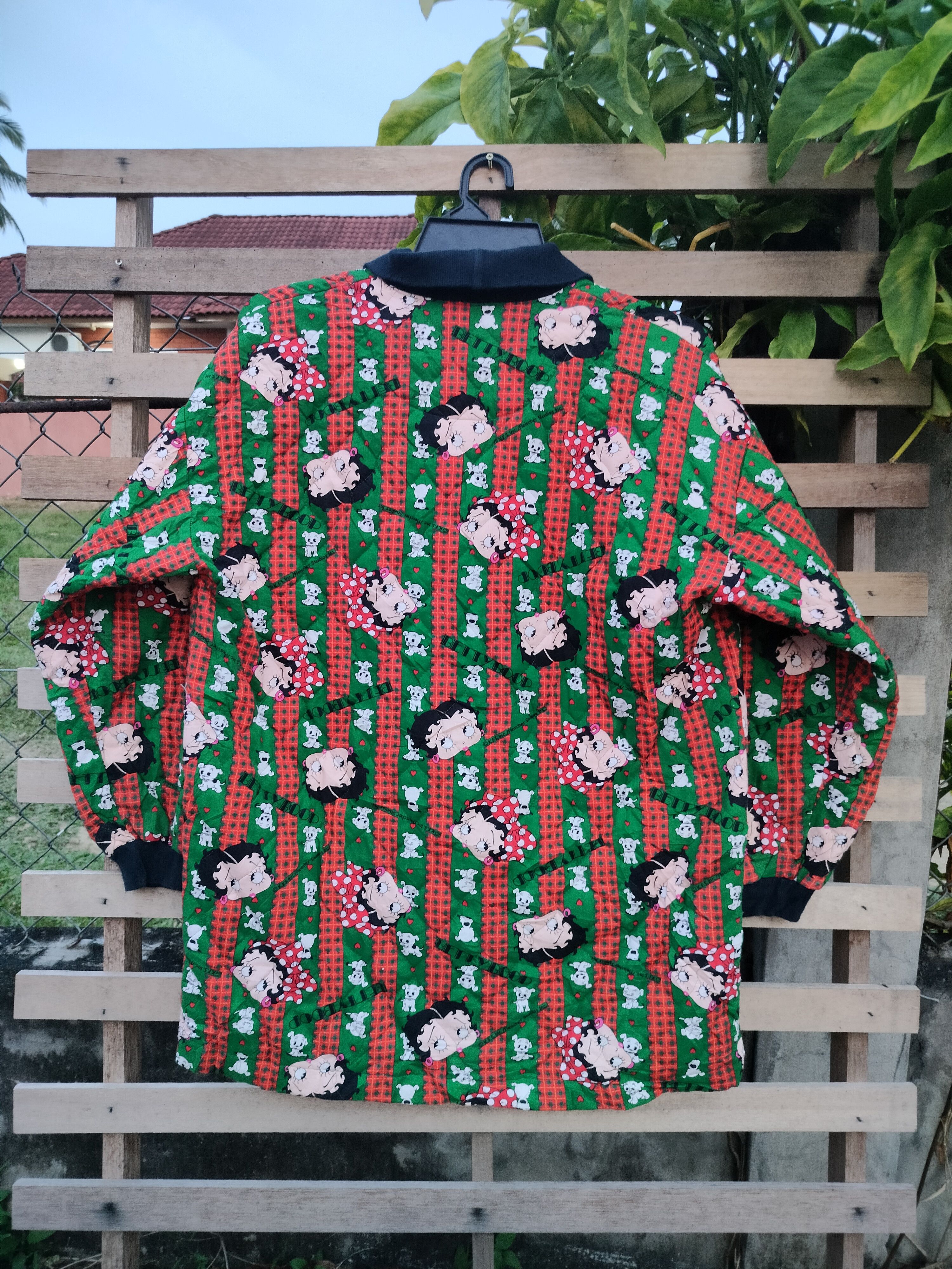 Japanese Brand BETTY BOOP FULL PRINT CARDI JACKET Size US XXL / EU 58 / 5 - 8 Thumbnail