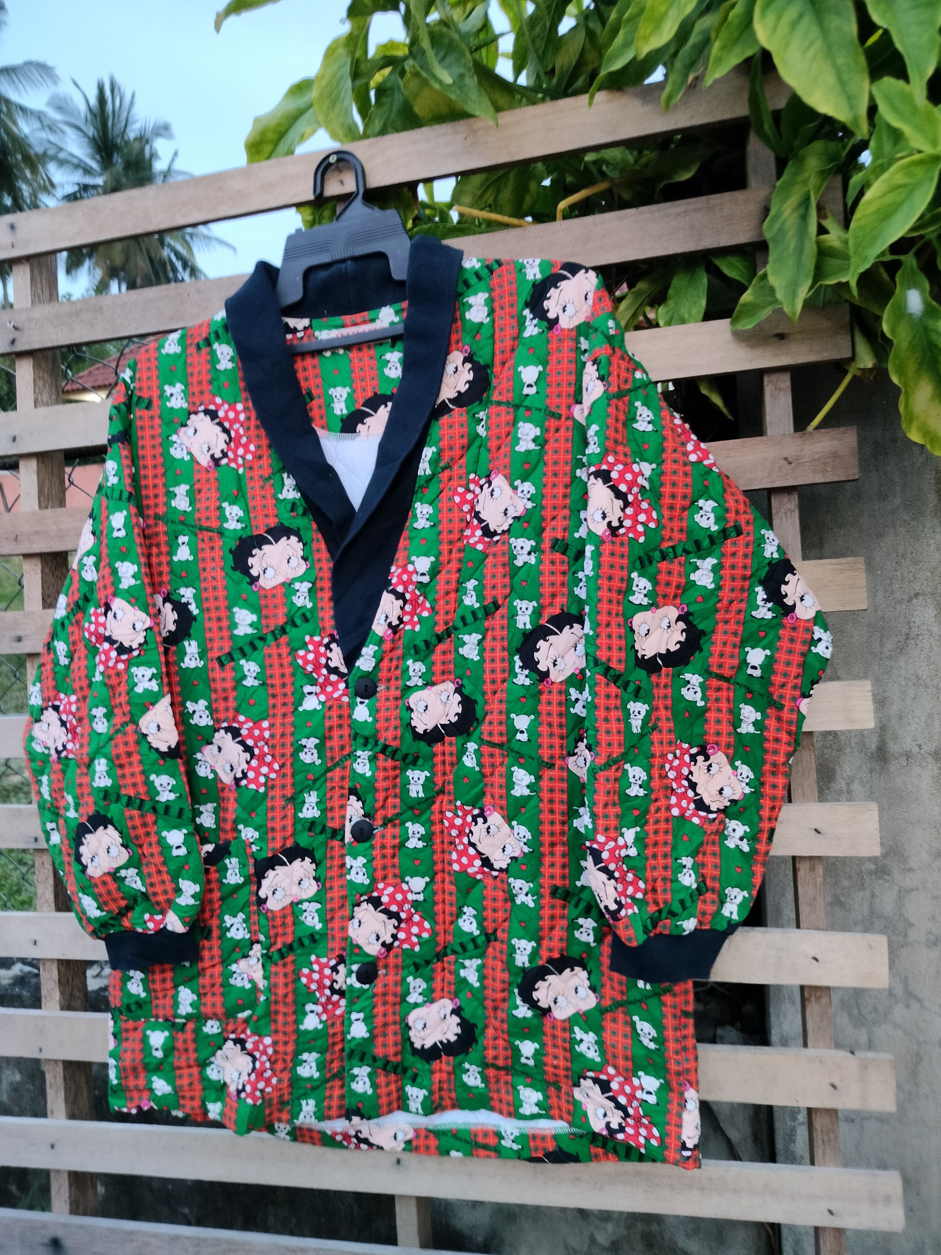 Japanese Brand BETTY BOOP FULL PRINT CARDI JACKET Size US XXL / EU 58 / 5 - 3 Thumbnail
