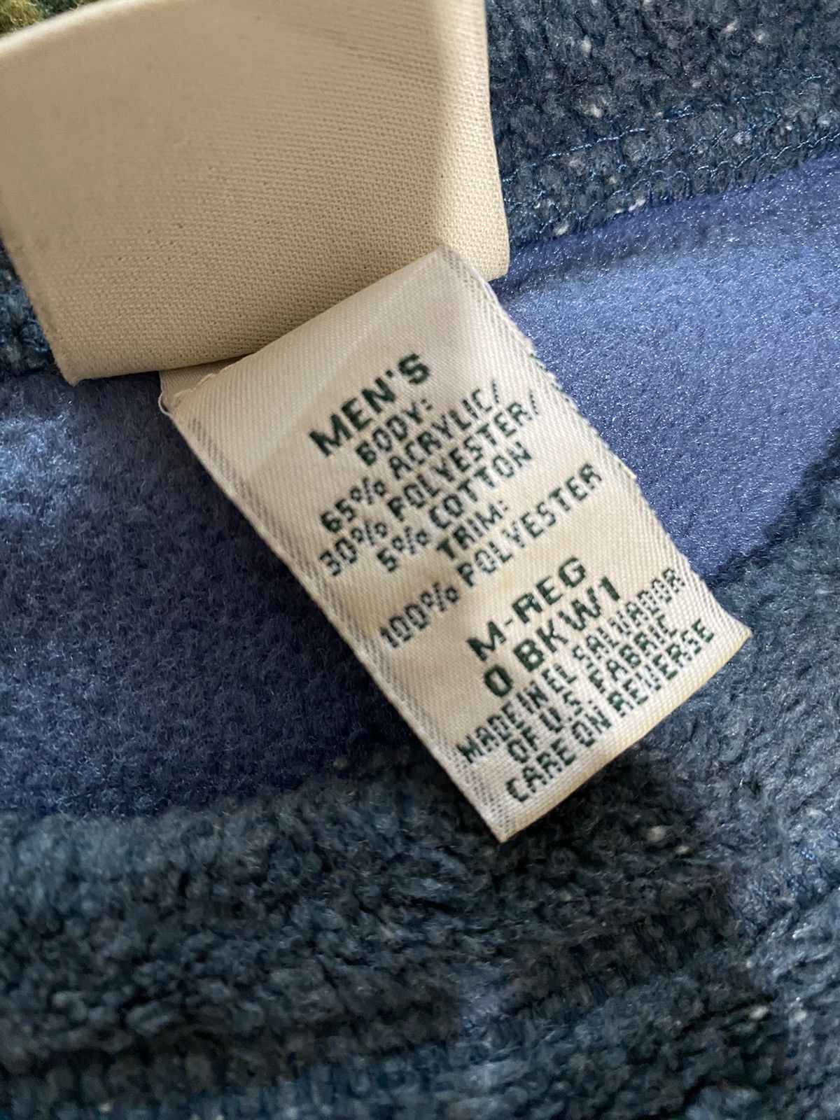 L.L. Bean × Vintage Vintage L.L Bean Fleece Size US M / EU 48-50 / 2 - 7 Thumbnail