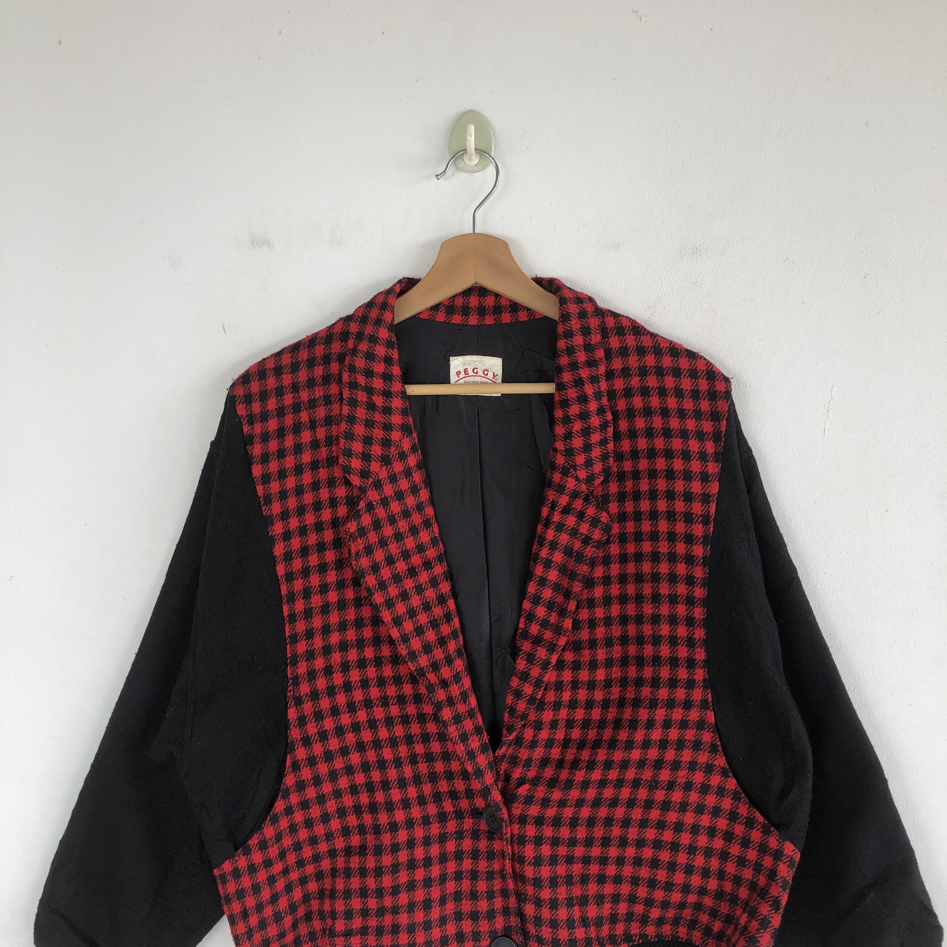 Japanese Brand RARE Design Peggy Cardigan Wool Japanese Jackets Size US M / EU 48-50 / 2 - 3 Thumbnail