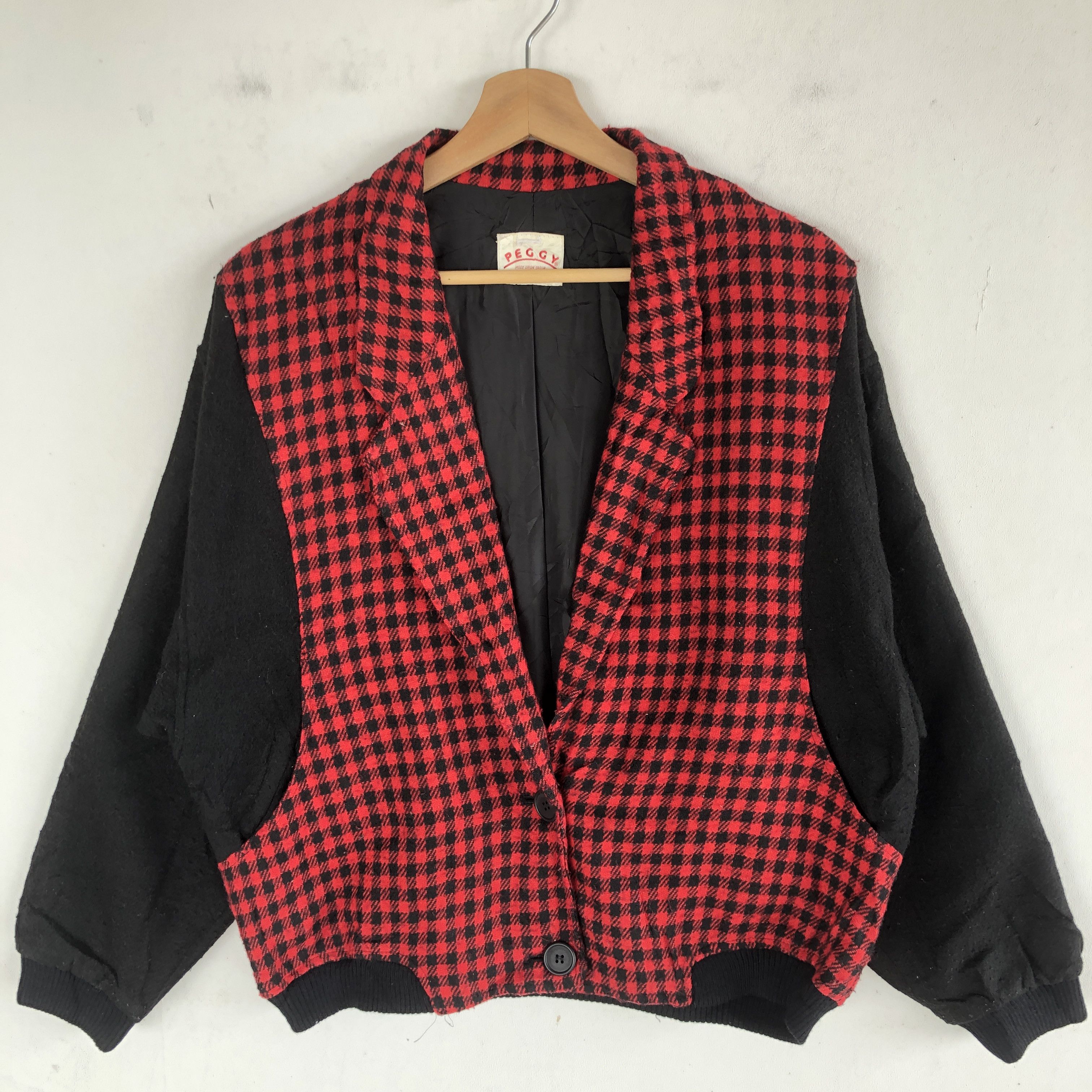 Japanese Brand RARE Design Peggy Cardigan Wool Japanese Jackets Size US M / EU 48-50 / 2 - 4 Thumbnail