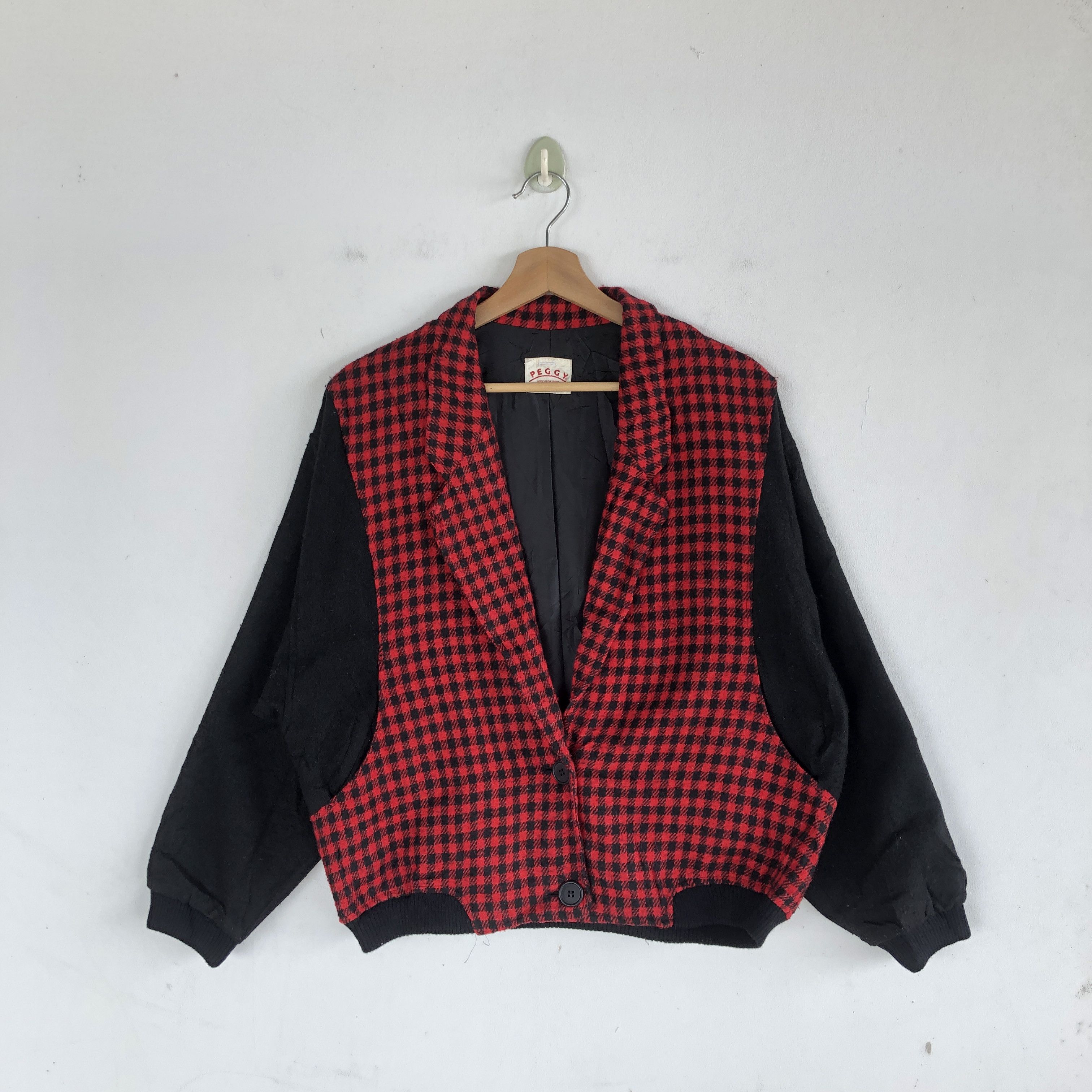 Japanese Brand RARE Design Peggy Cardigan Wool Japanese Jackets Size US M / EU 48-50 / 2 - 1 Thumbnail