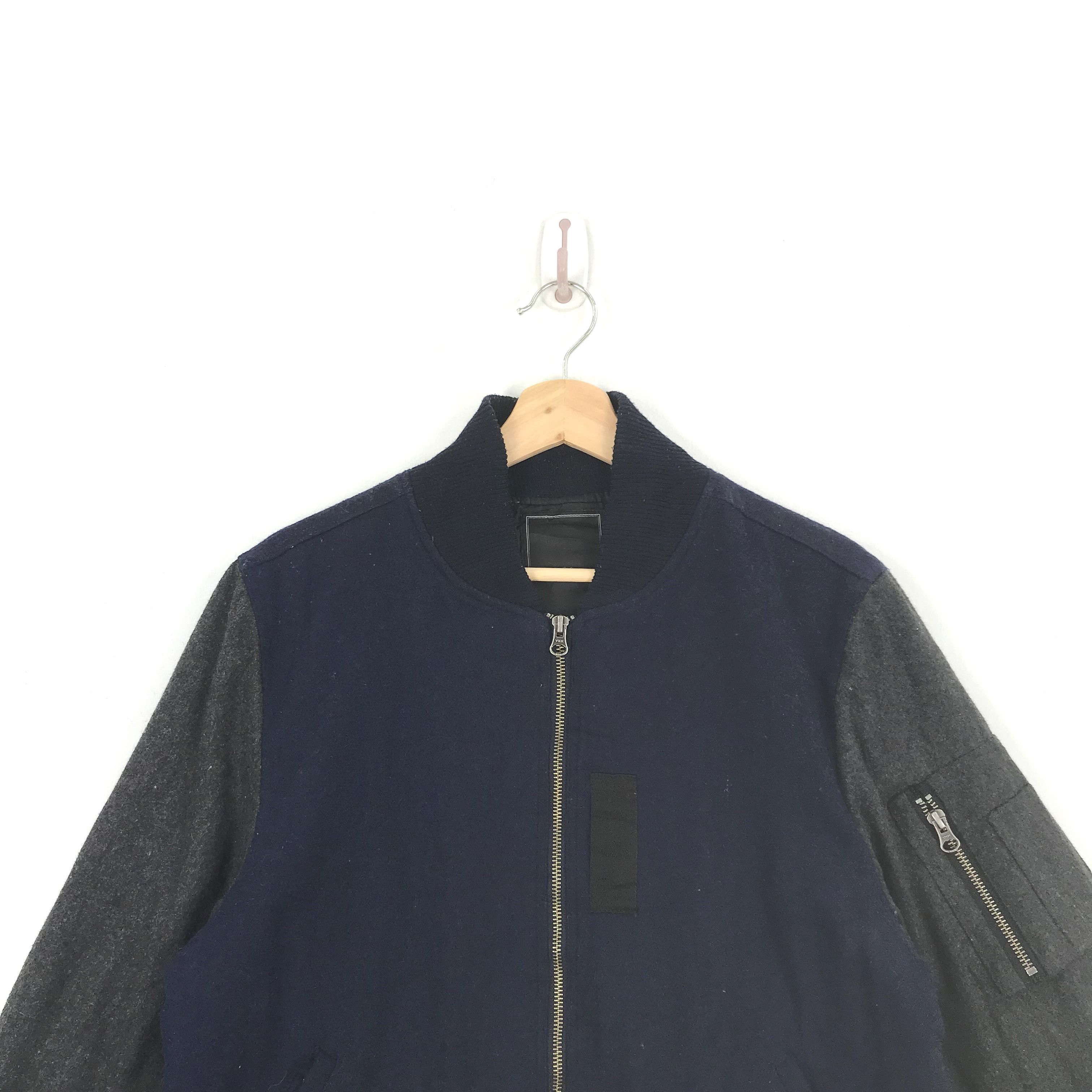 Japanese Brand × Vintage Tete Homme Wool Vintage Varsity Jacket Wool Bomber Jacket Size US M / EU 48-50 / 2 - 3 Thumbnail