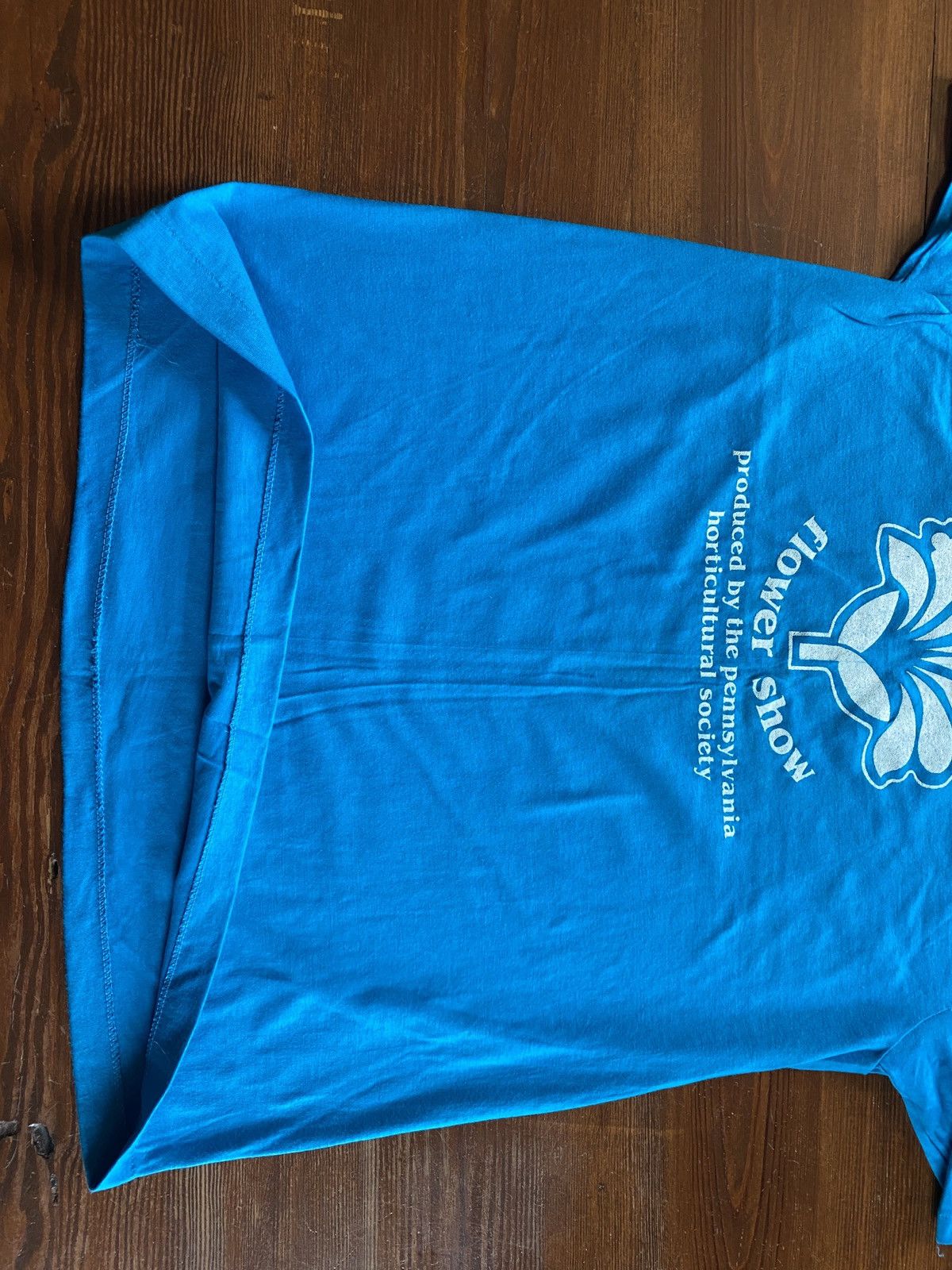 Hanes Vintage 80’s Philadelphia Flower Show Single Stitch Tee Size US L / EU 52-54 / 3 - 6 Thumbnail