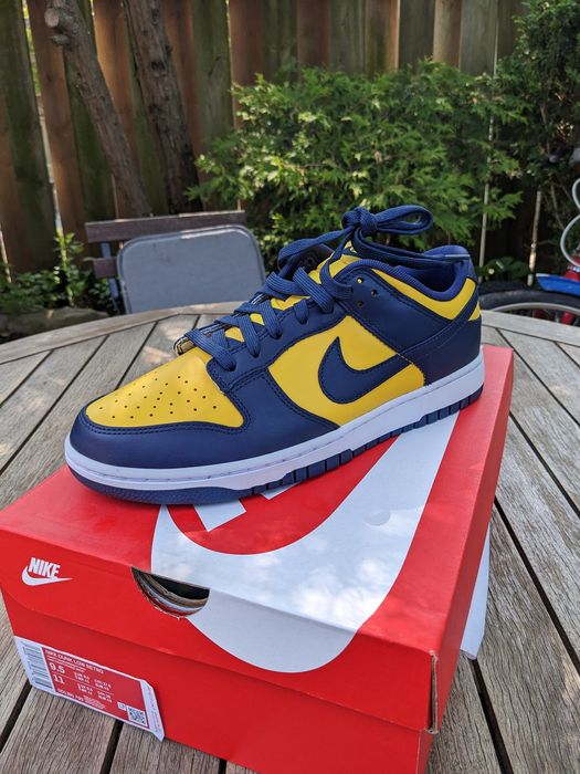 Nike Nike Dunk Low Retro Michigan us9.5 | Grailed