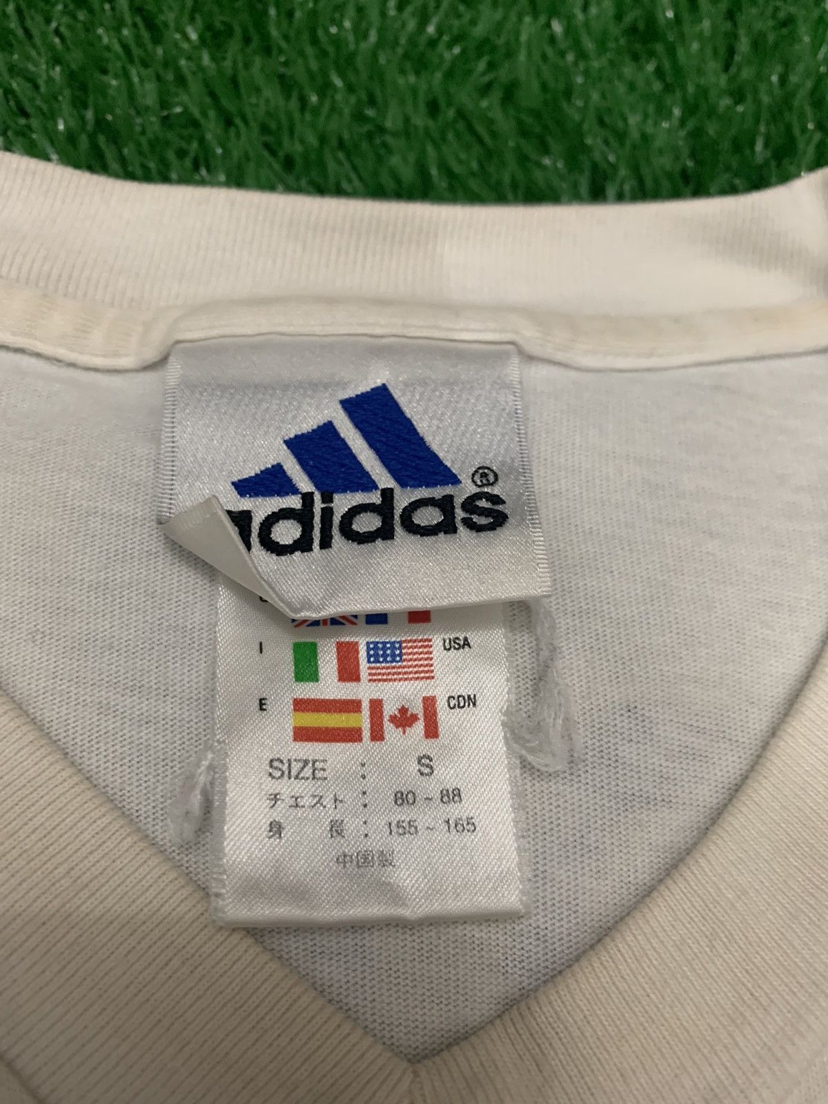 Adidas Vintage Y2K Real Madrid x Zidane Adidas T-Shirt Size US S / EU 44-46 / 1 - 4 Thumbnail