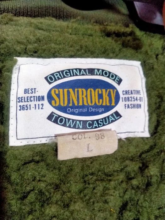 Japanese Brand SUNROCKY SHERPA LINED CAMO BOMBER JACKET SIZE L Size US L / EU 52-54 / 3 - 2 Thumbnail