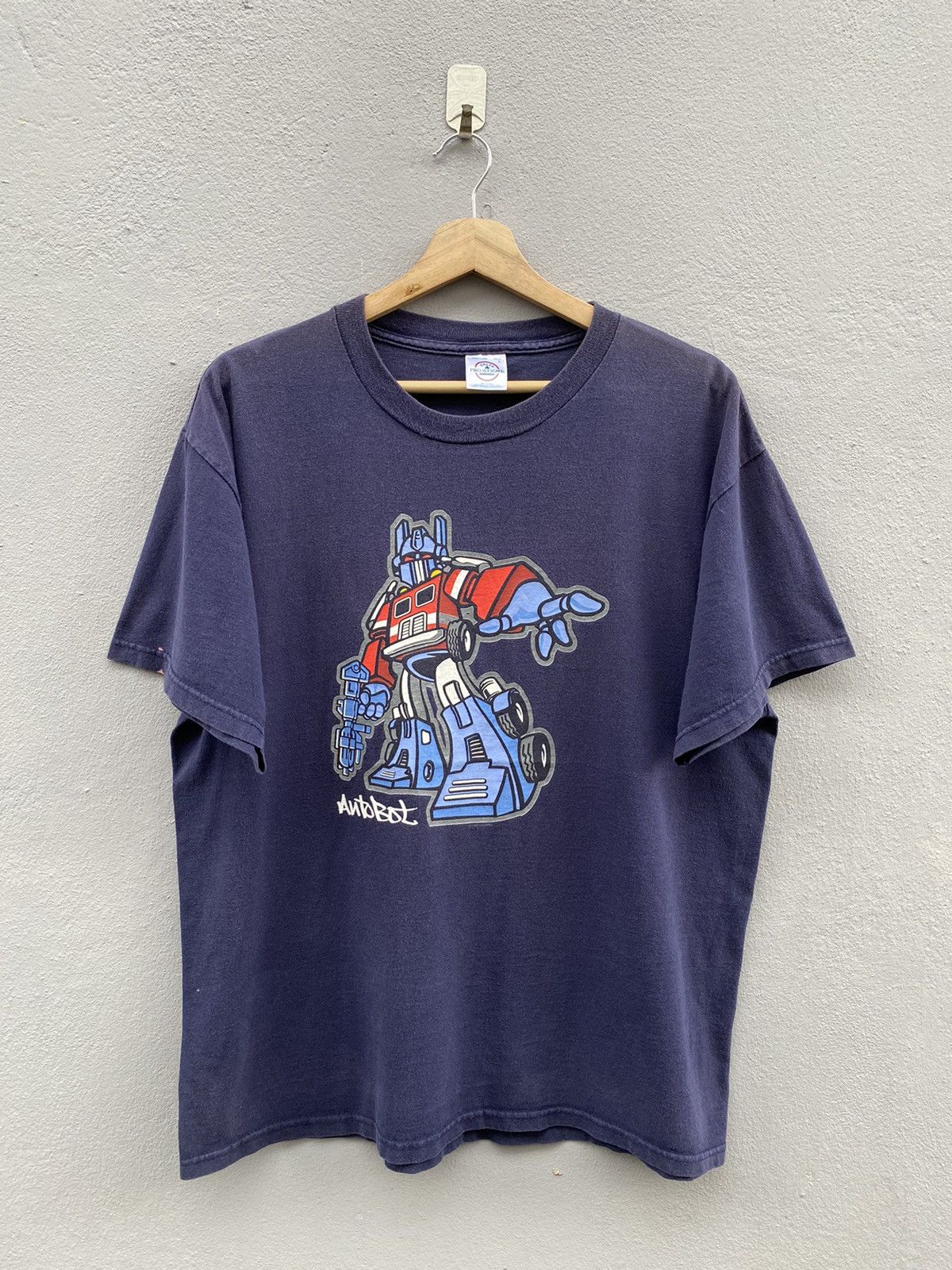 Vintage 🔥Vintage 2000s Hasbro Transformaer Autobot Printed Large Tee Size US L / EU 52-54 / 3 - 1 Thumbnail