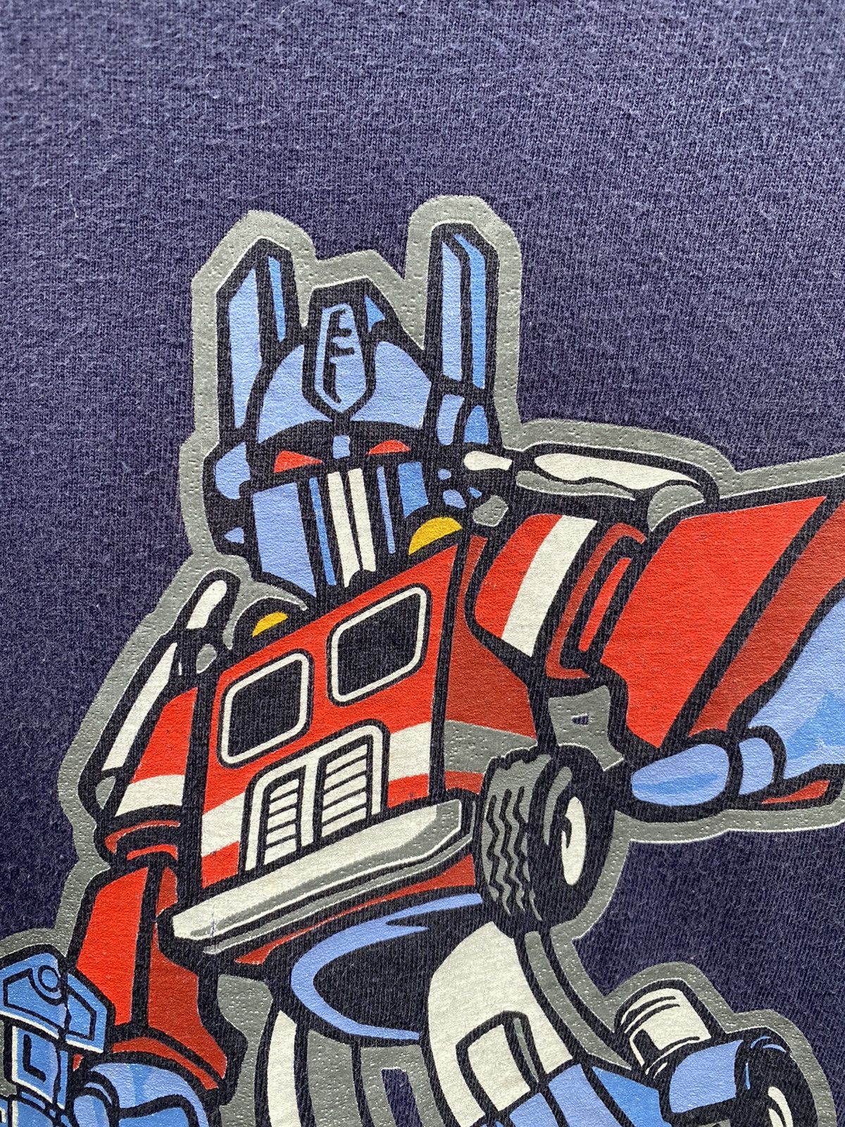Vintage 🔥Vintage 2000s Hasbro Transformaer Autobot Printed Large Tee Size US L / EU 52-54 / 3 - 5 Thumbnail