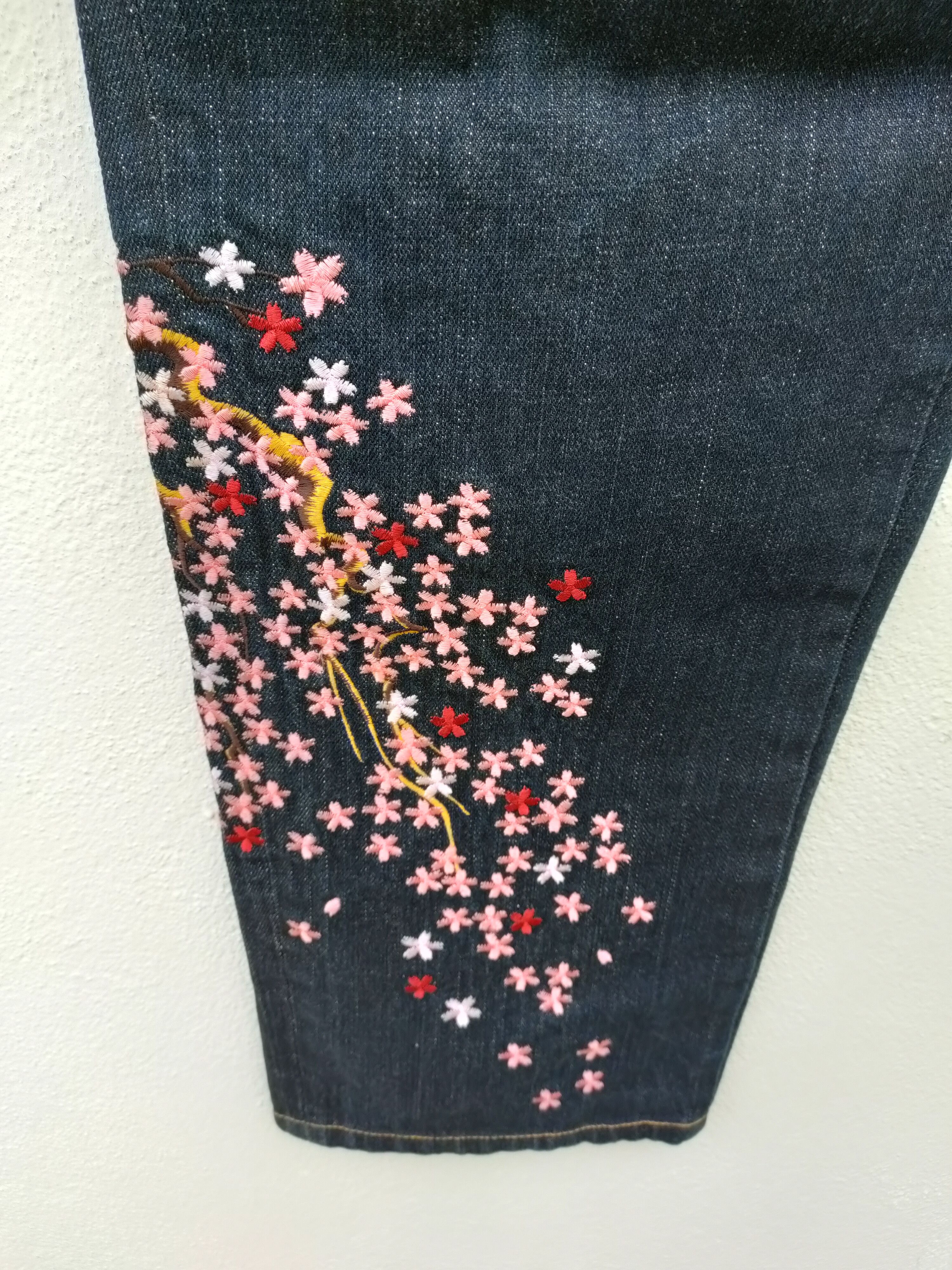 Dragonfly Sukajan Dragon Sakura Baggy Denim Size US 30 / EU 46 - 8 Thumbnail