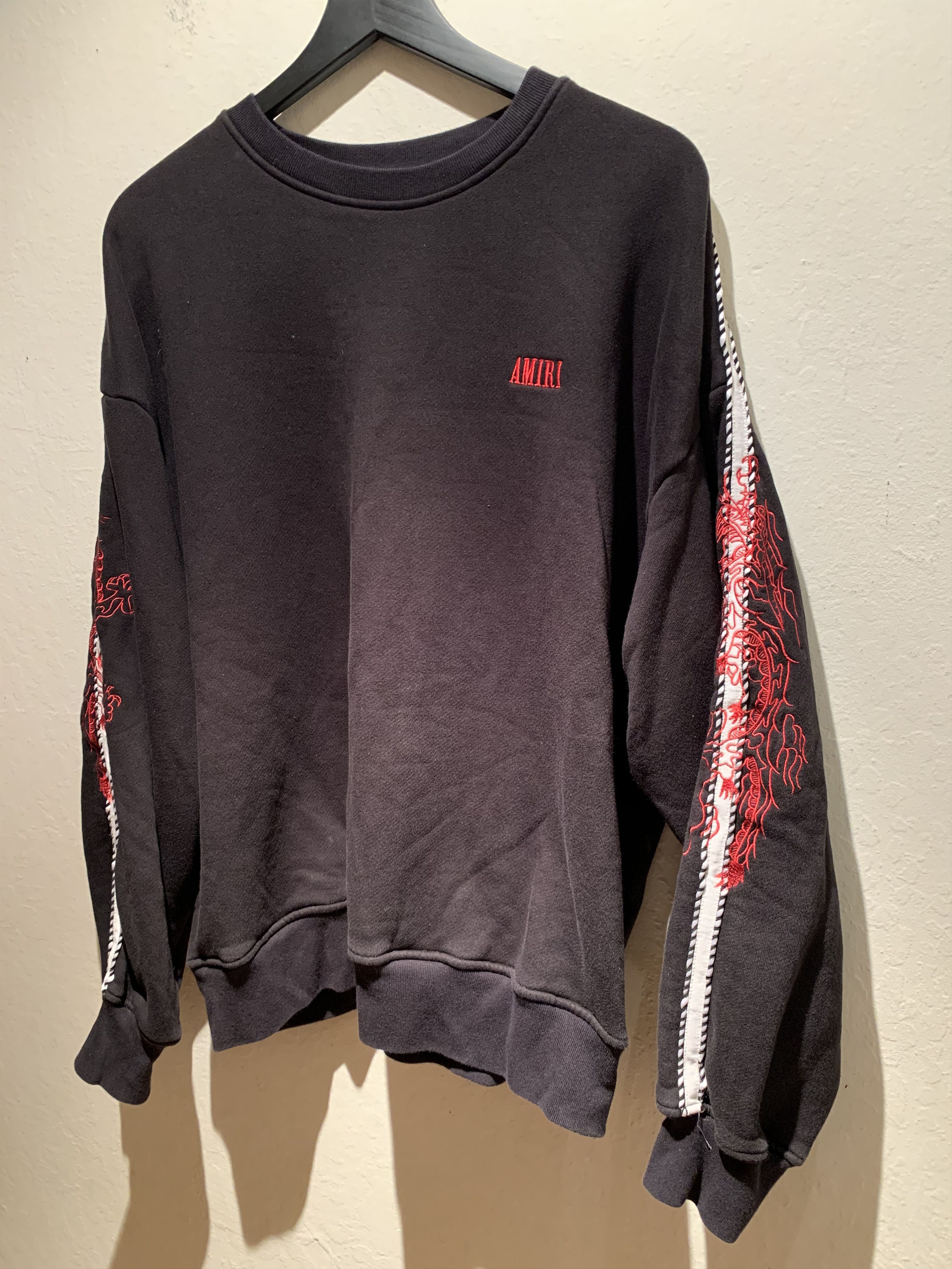 *RARE* Amiri Dragon Embroidery Crewneck Sweatshirt - M/L