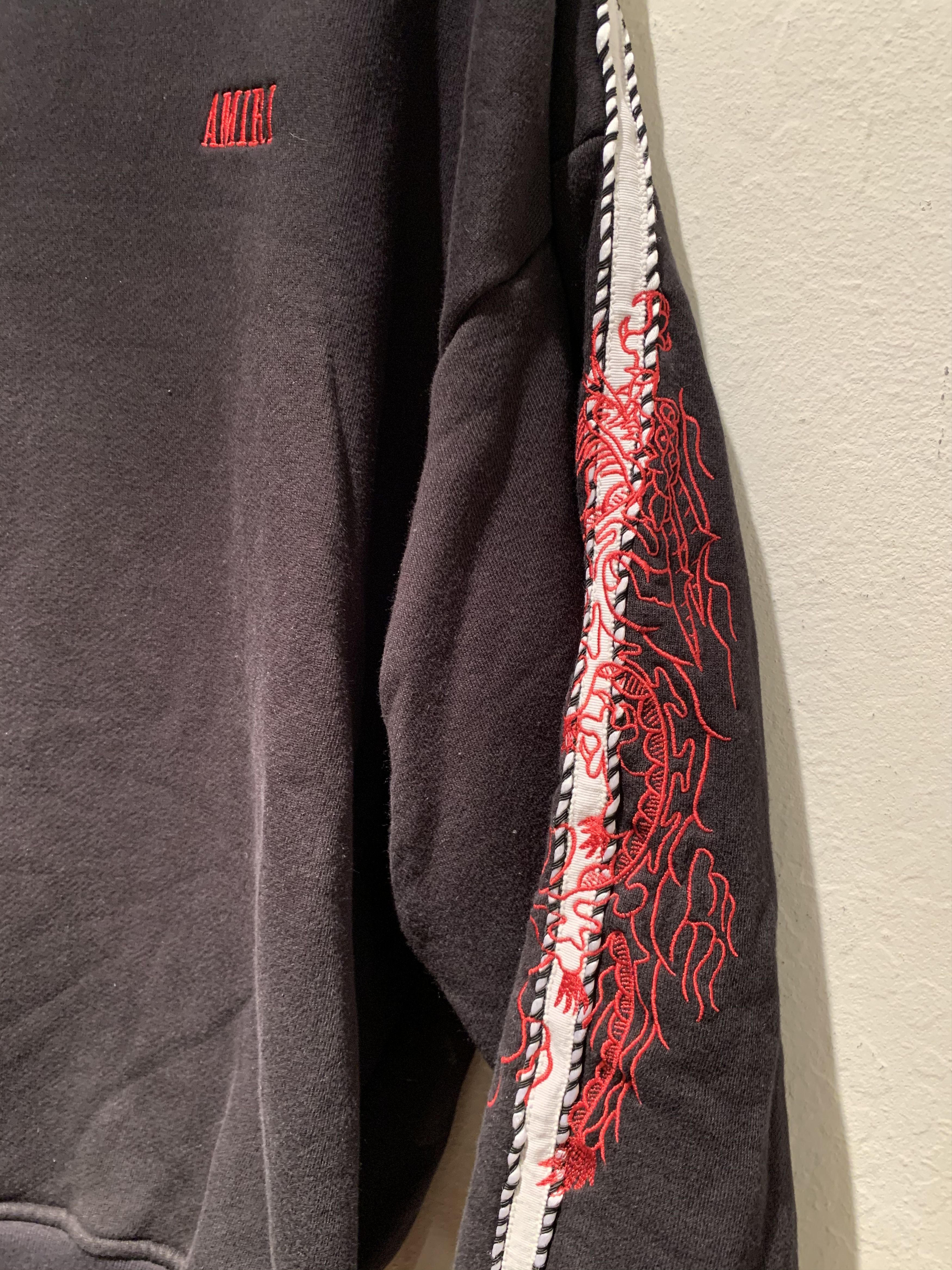 Amiri × Designer *RARE* Amiri Dragon Embroidery Crewneck Sweatshirt - M/L Size US L / EU 52-54 / 3 - 7 Thumbnail