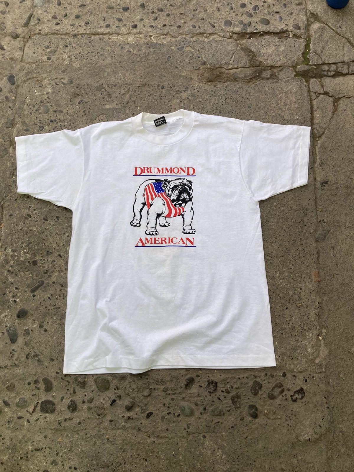Vintage Vintage Drummond American t shirt Size US L / EU 52-54 / 3 - 1 Thumbnail