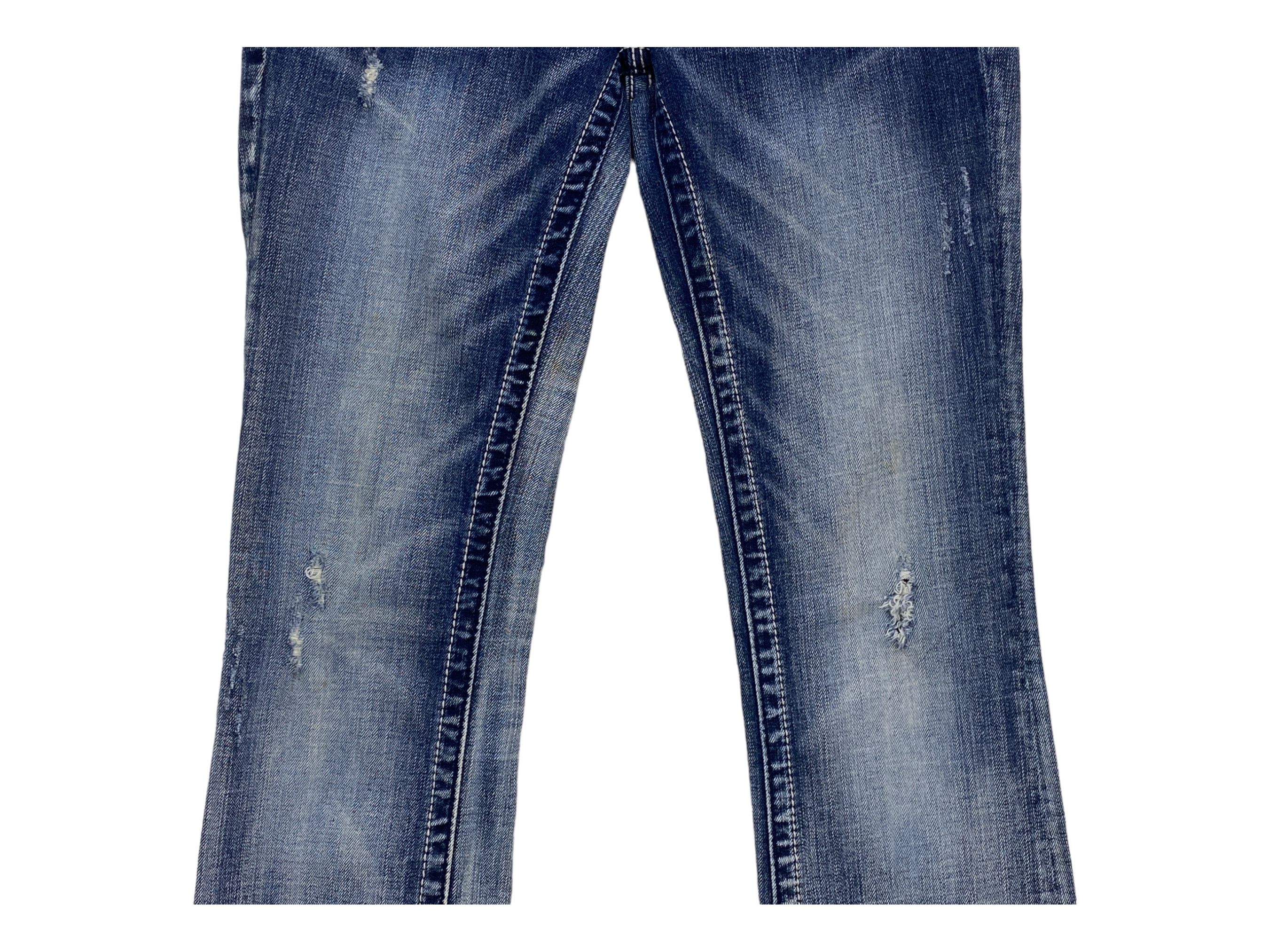 Miss Me Miss Me Jeans Flare Jeans Embellished Jeans Size 29" - 4 Thumbnail