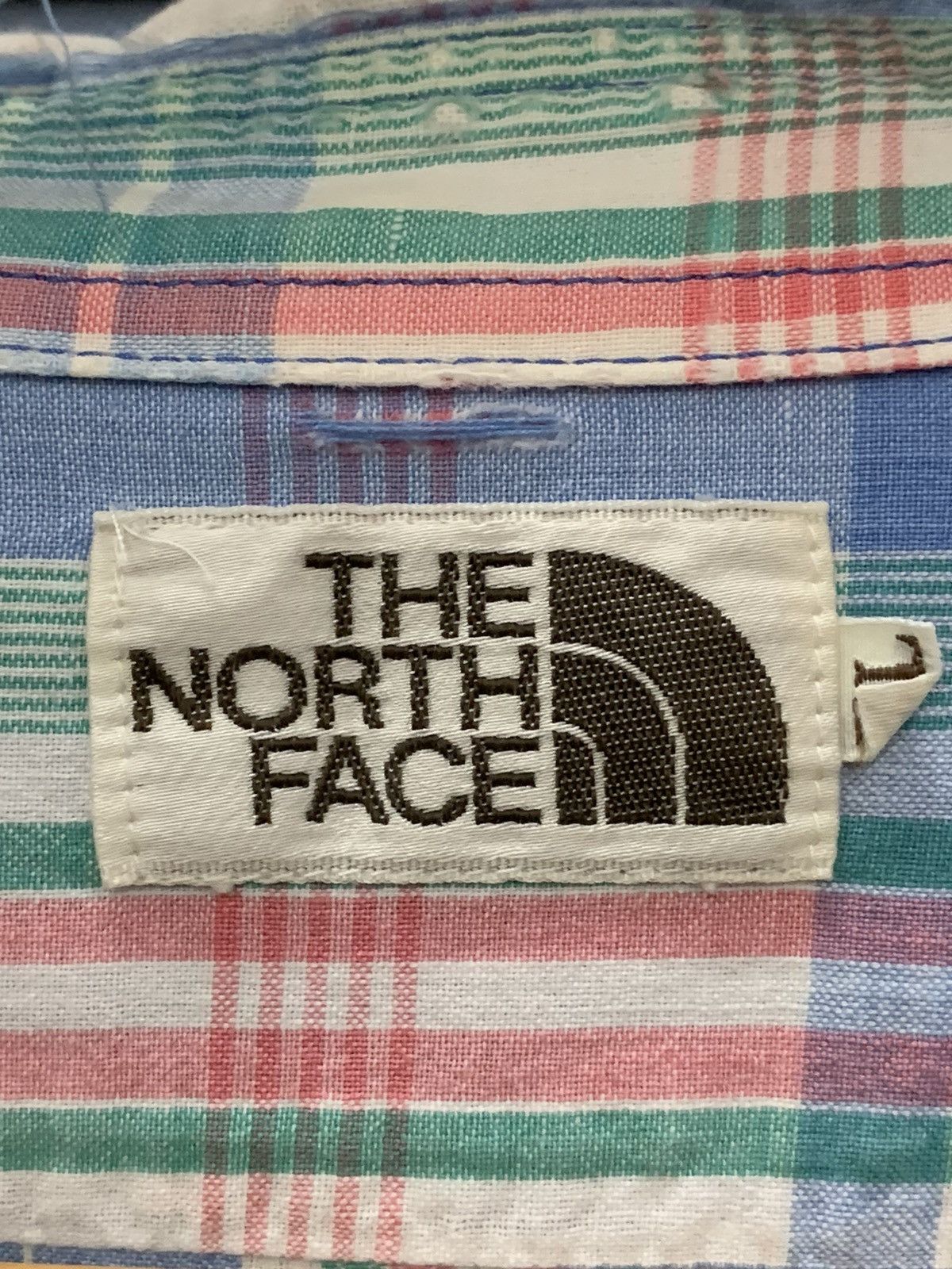 Flannel × The North Face × Vintage VINTAGE THE NORTH FACE WHITE LABEL FLANNEL SHIRT Size US L / EU 52-54 / 3 - 8 Thumbnail