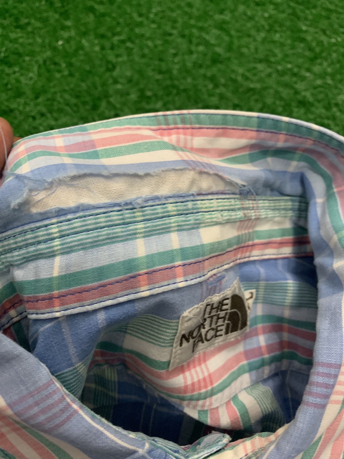Flannel × The North Face × Vintage VINTAGE THE NORTH FACE WHITE LABEL FLANNEL SHIRT Size US L / EU 52-54 / 3 - 10 Thumbnail