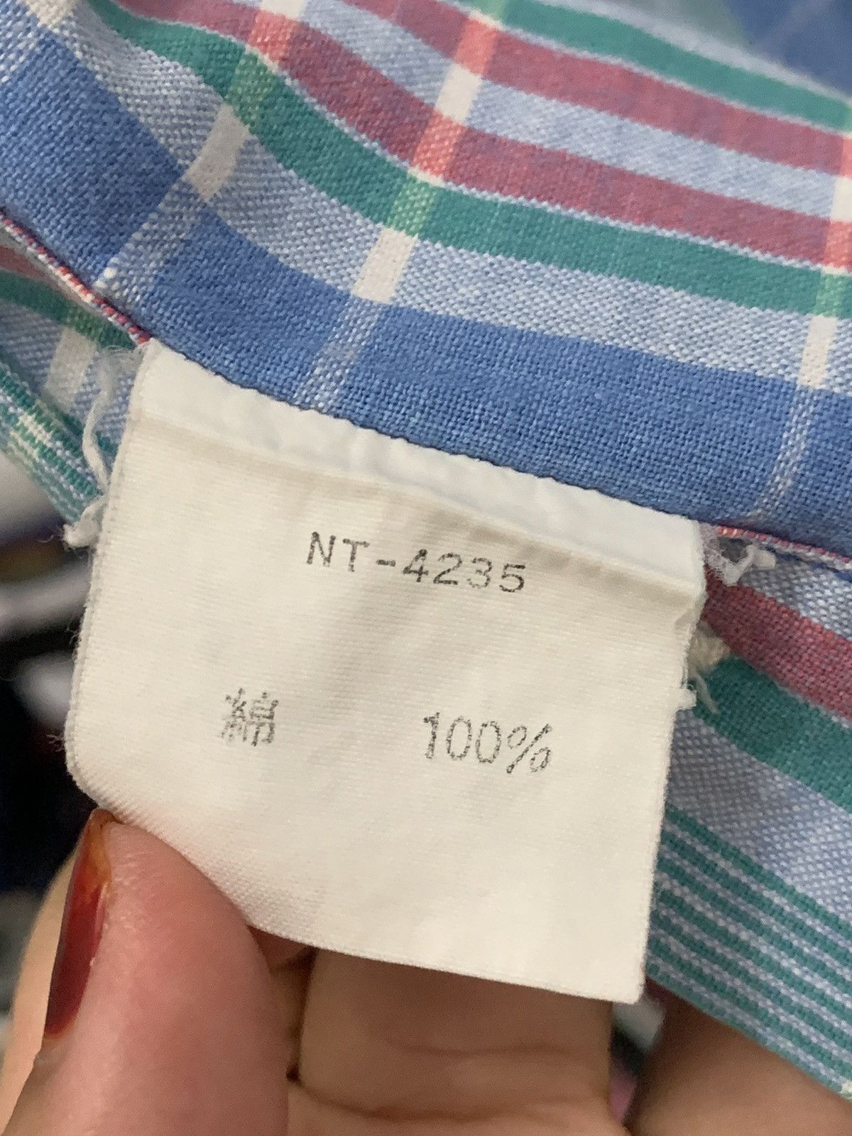 Flannel × The North Face × Vintage VINTAGE THE NORTH FACE WHITE LABEL FLANNEL SHIRT Size US L / EU 52-54 / 3 - 9 Thumbnail