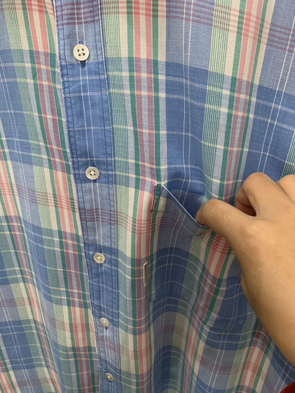 Flannel × The North Face × Vintage VINTAGE THE NORTH FACE WHITE LABEL FLANNEL SHIRT Size US L / EU 52-54 / 3 - 6 Thumbnail