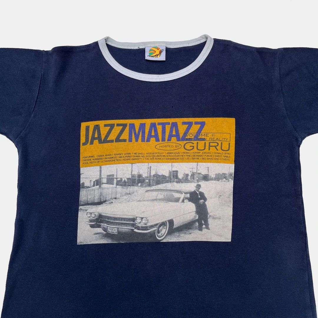 トップス GURU' jazzmatazz vintage hiphop long tee GURU' jazzmatazz