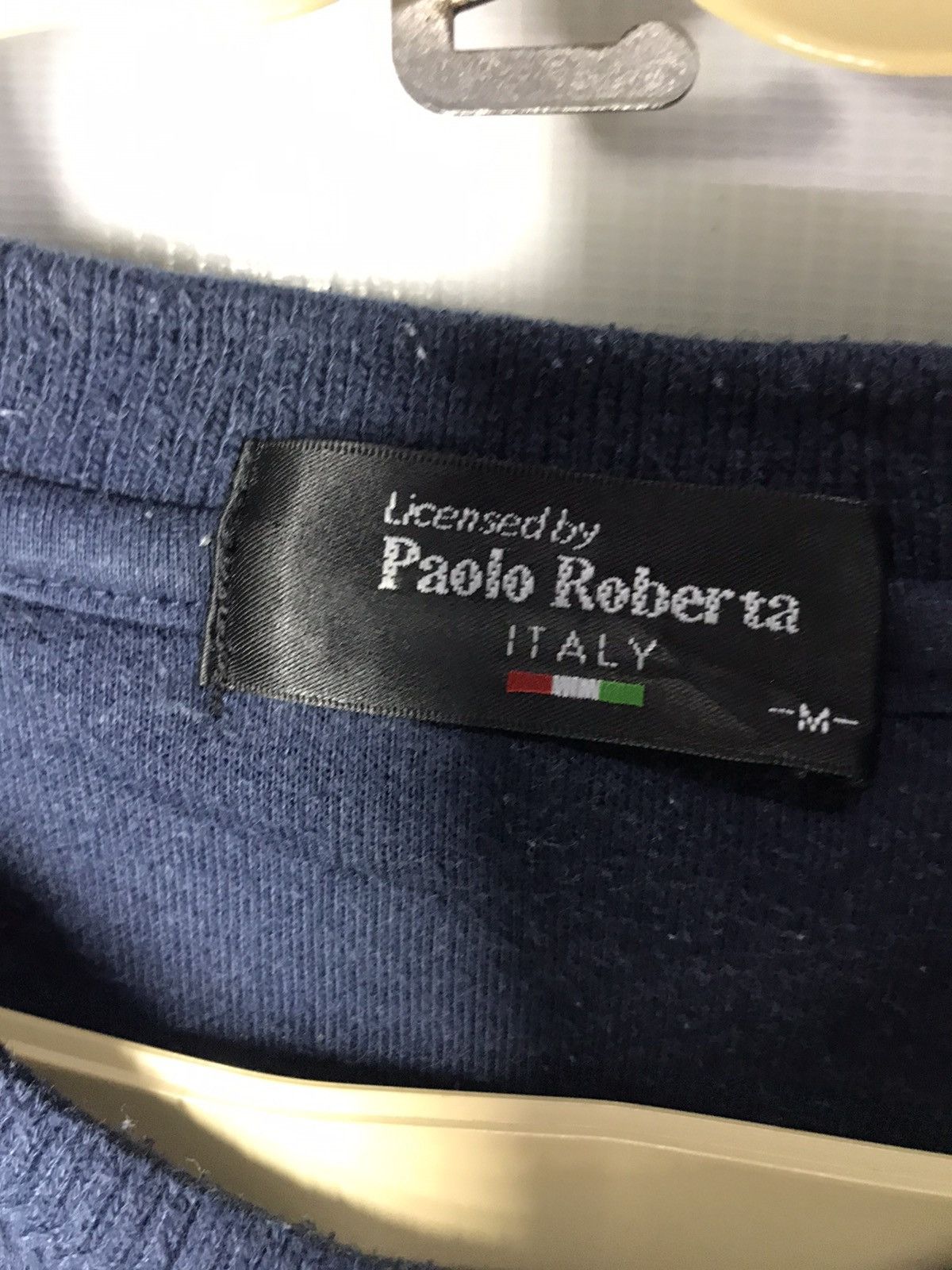 Other Paolo Roberta spellout crewneck sweatshirt Size US M / EU 48-50 / 2 - 4 Thumbnail