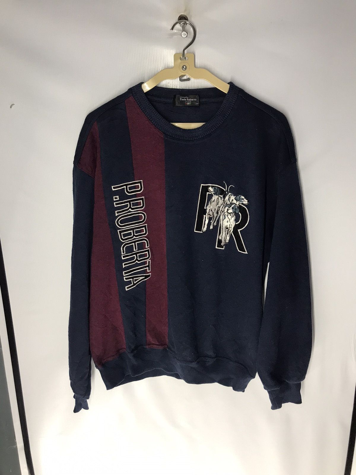 Other Paolo Roberta spellout crewneck sweatshirt Size US M / EU 48-50 / 2 - 6 Thumbnail