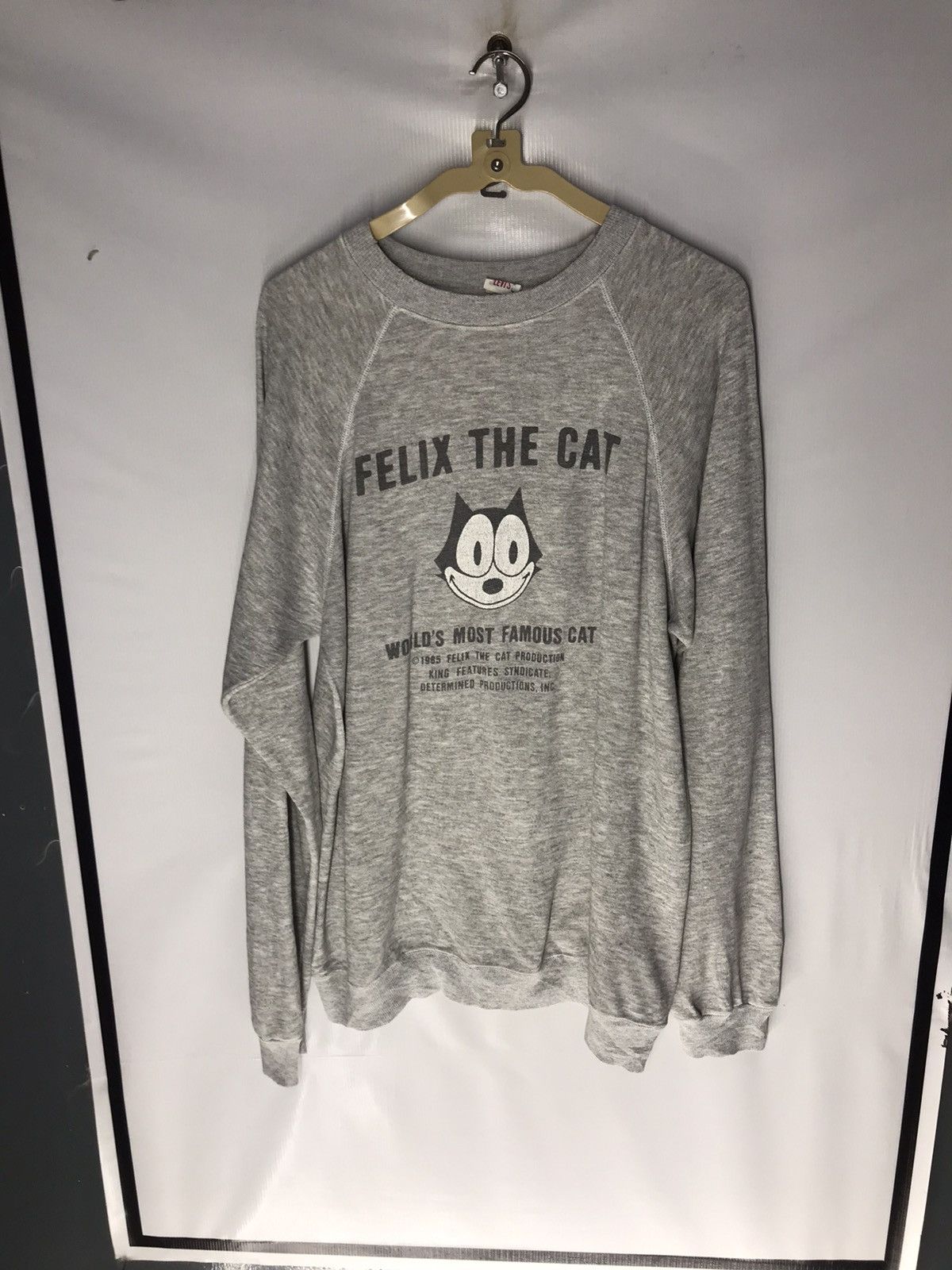 Cartoon Network × Levi's × Vintage Vintage distressed felixthecatxLevi’s sweatshirt crewneck Size US L / EU 52-54 / 3 - 6 Thumbnail