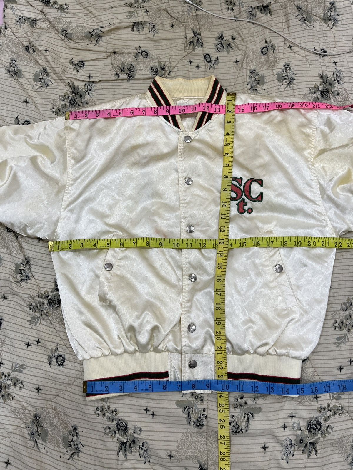 Japanese Brand (Zz). ST CHRISTOPHER VARSITY JACKET Size US M / EU 48-50 / 2 - 15 Thumbnail