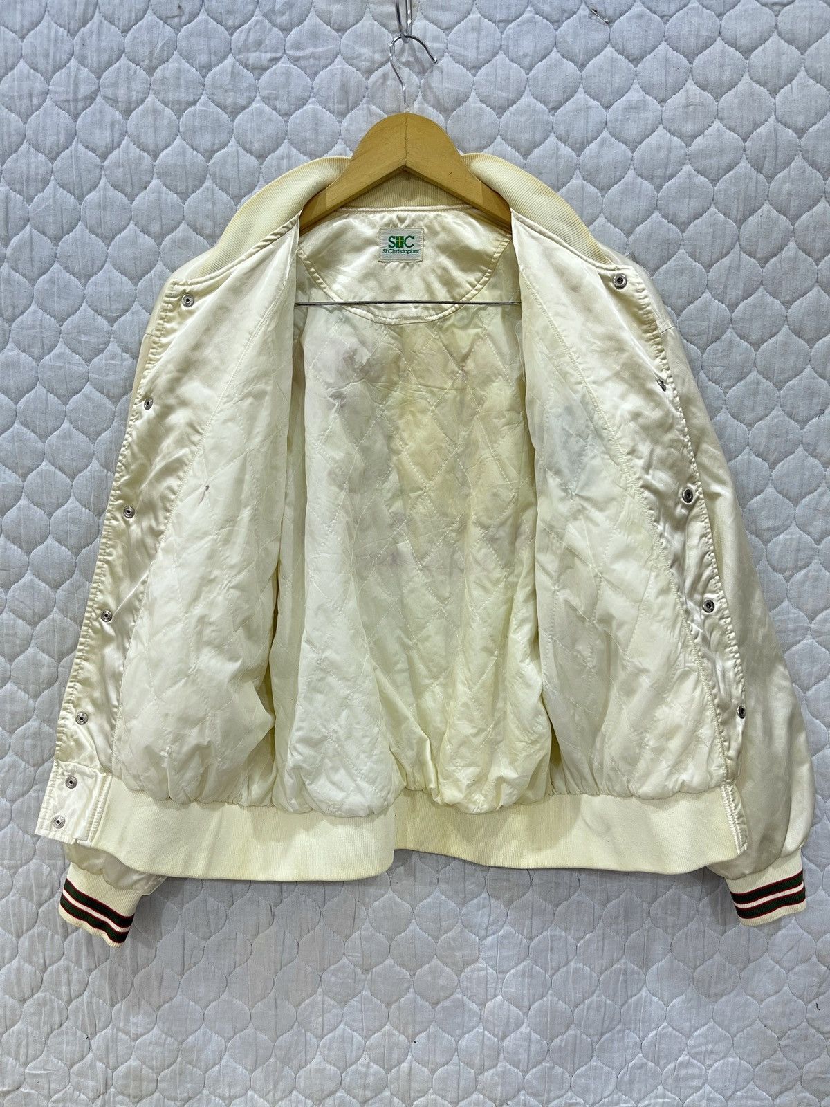 Japanese Brand (Zz). ST CHRISTOPHER VARSITY JACKET Size US M / EU 48-50 / 2 - 7 Thumbnail