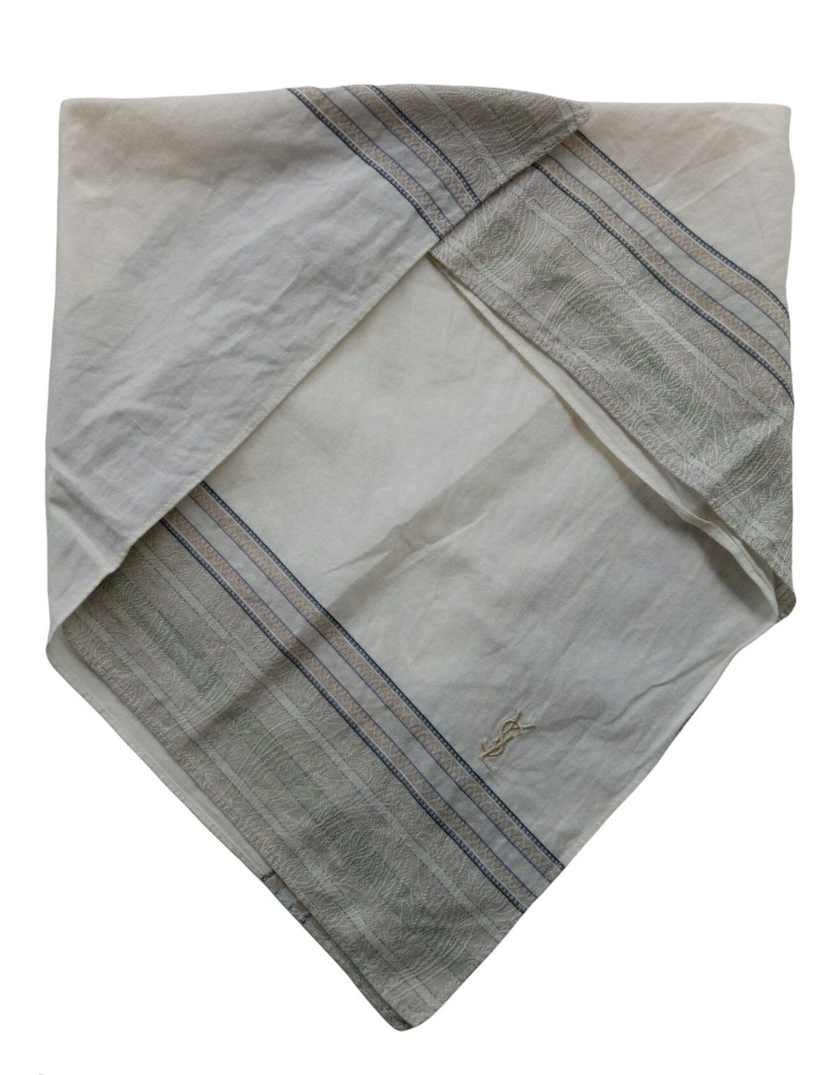 Yves Saint Laurent Handky Yves Saint Lauren YSL Flower Handkerchief Size ONE SIZE - 1 Thumbnail