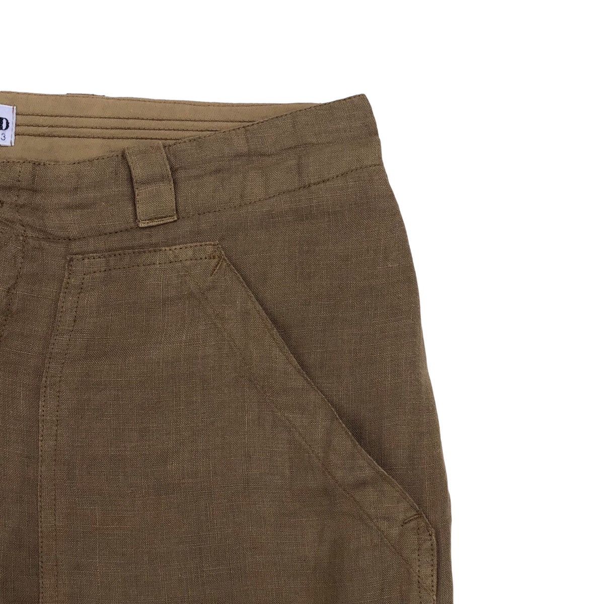 Stone Island 🔥SS 2002 Stone Island Linen Short Pant Size US 31 - 9 Thumbnail
