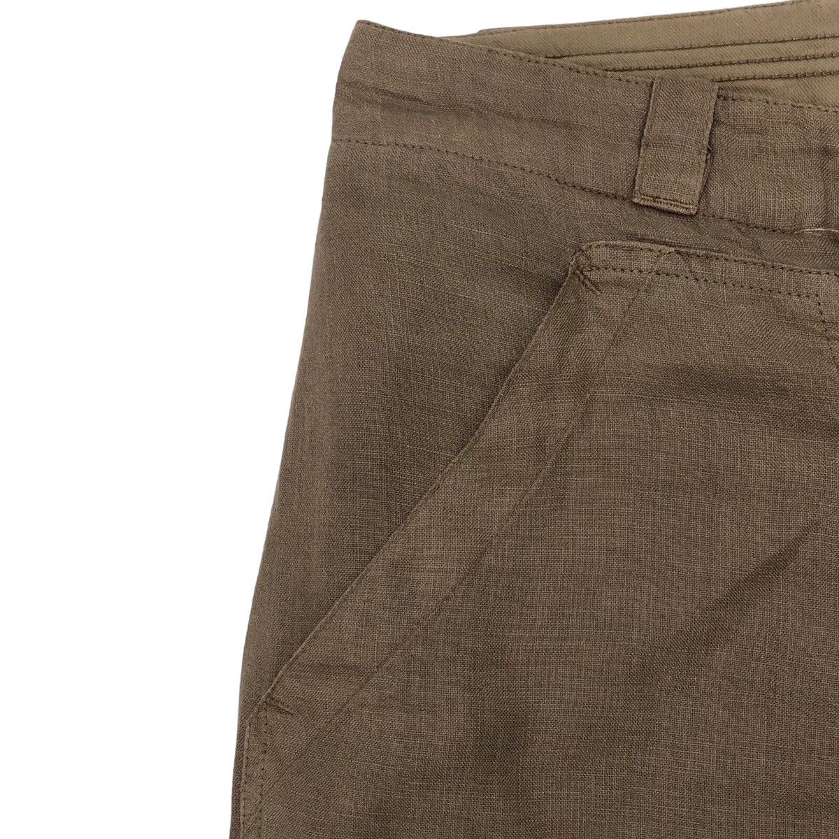 Stone Island 🔥SS 2002 Stone Island Linen Short Pant Size US 31 - 10 Thumbnail