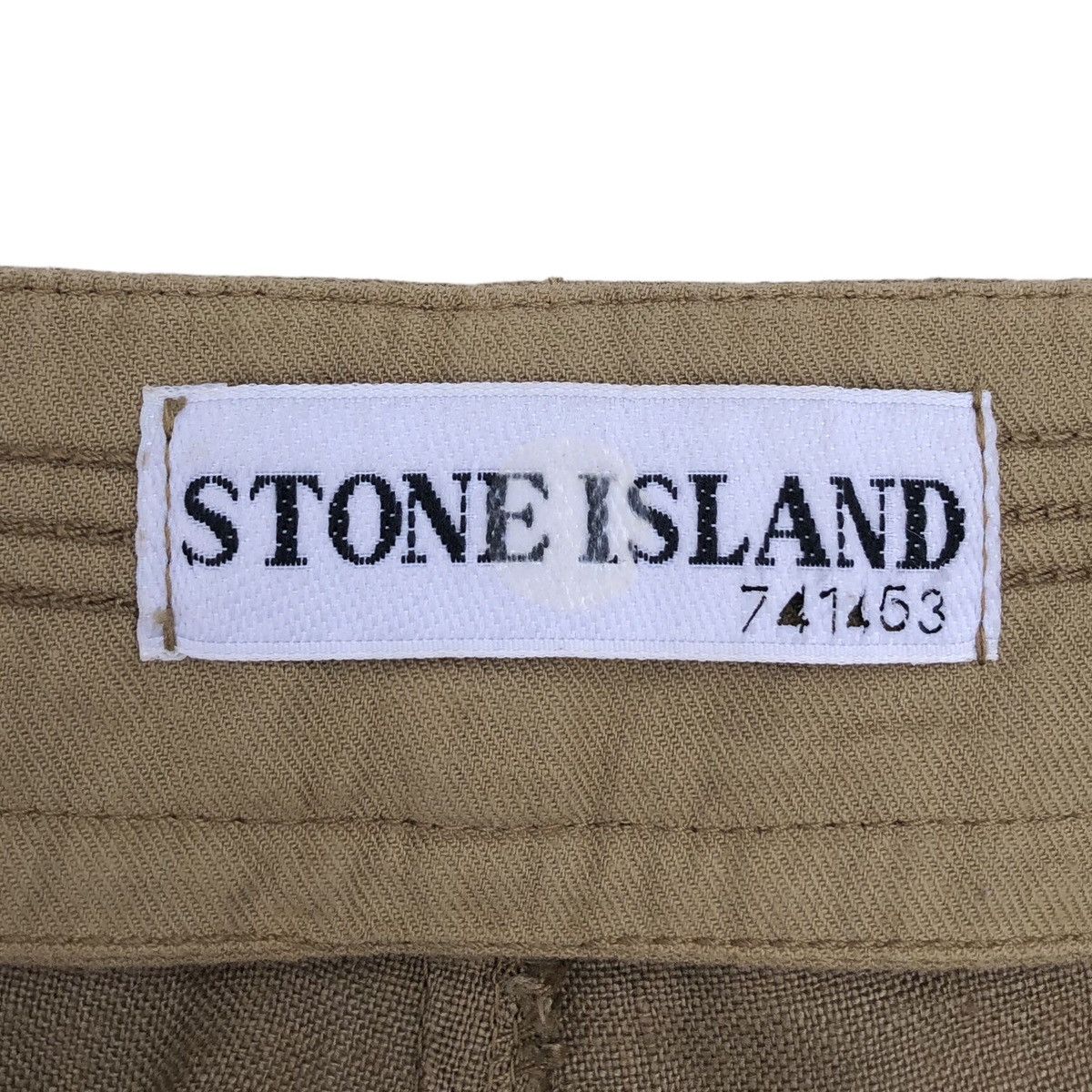 Stone Island 🔥SS 2002 Stone Island Linen Short Pant Size US 31 - 12 Thumbnail