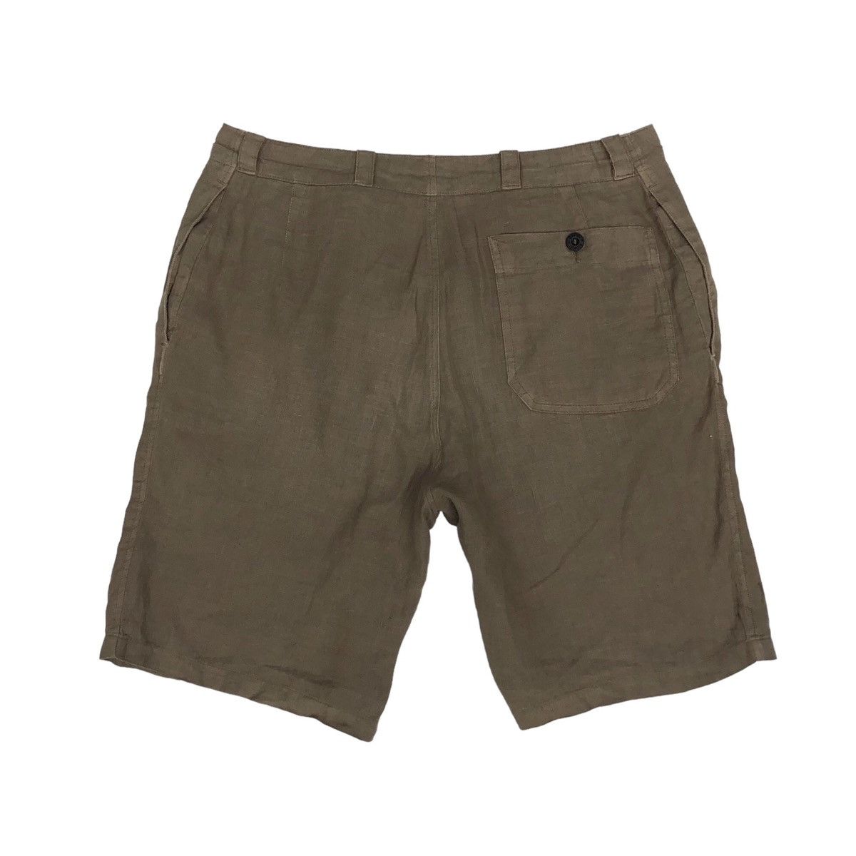 Stone Island 🔥SS 2002 Stone Island Linen Short Pant Size US 31 - 7 Thumbnail