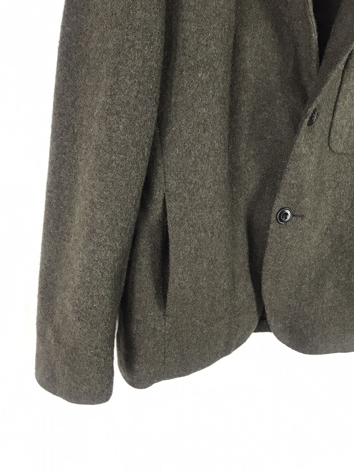 Lemaire × Uniqlo UNIQLO and LEMAIRE WOOL BLENDED SHAWL COLLAR BLAZER JACKET Size 42R - 8 Thumbnail