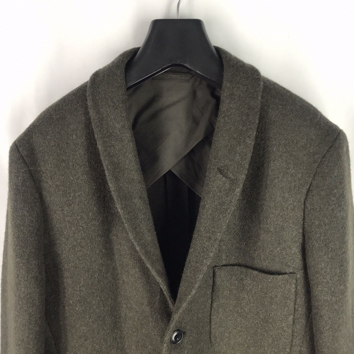 Lemaire × Uniqlo UNIQLO and LEMAIRE WOOL BLENDED SHAWL COLLAR BLAZER JACKET Size 42R - 5 Thumbnail