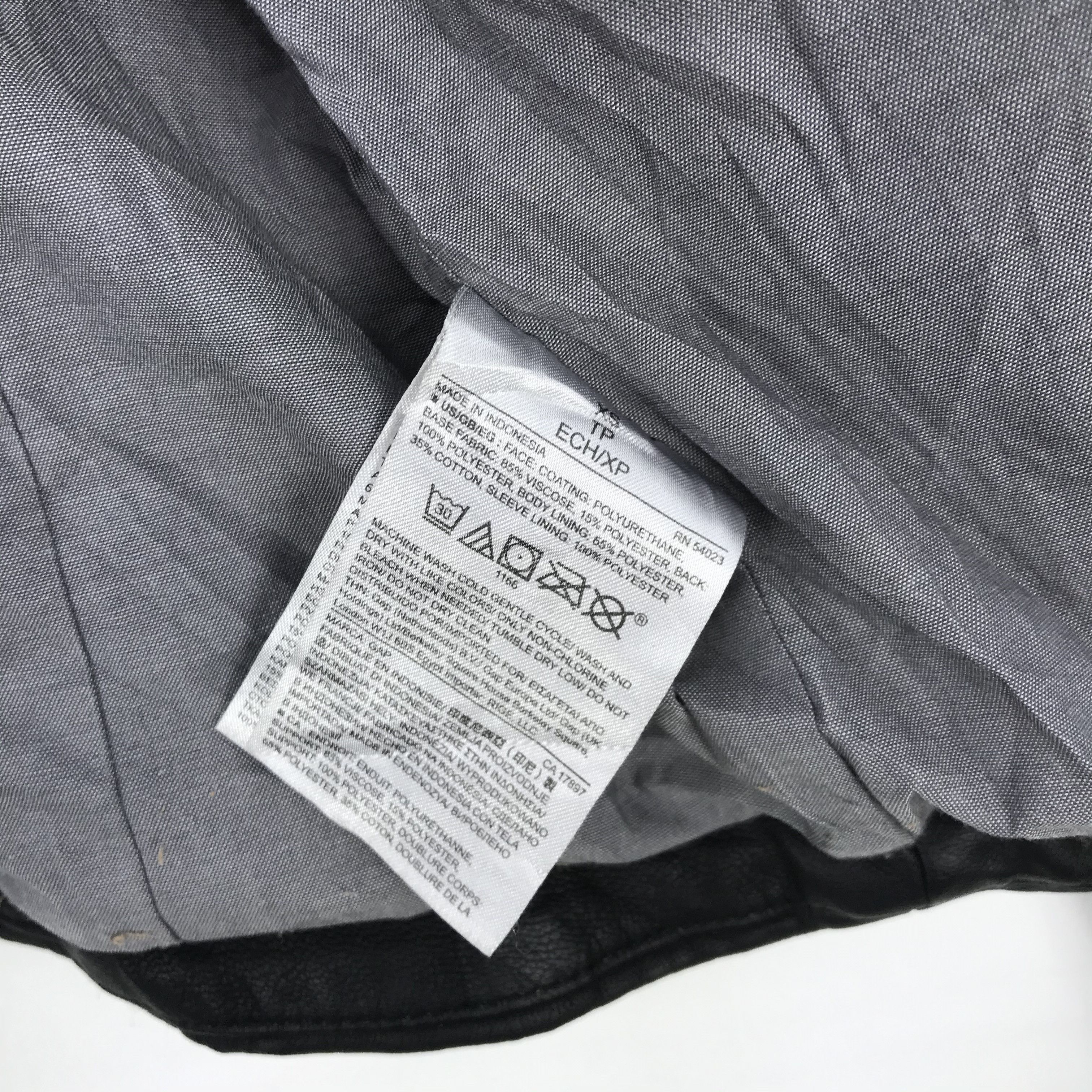 Gap × If Six Was Nine GAP Leather Jacket GAP Jacket Motorcycle Jacket Size US XS / EU 42 / 0 - 7 Thumbnail