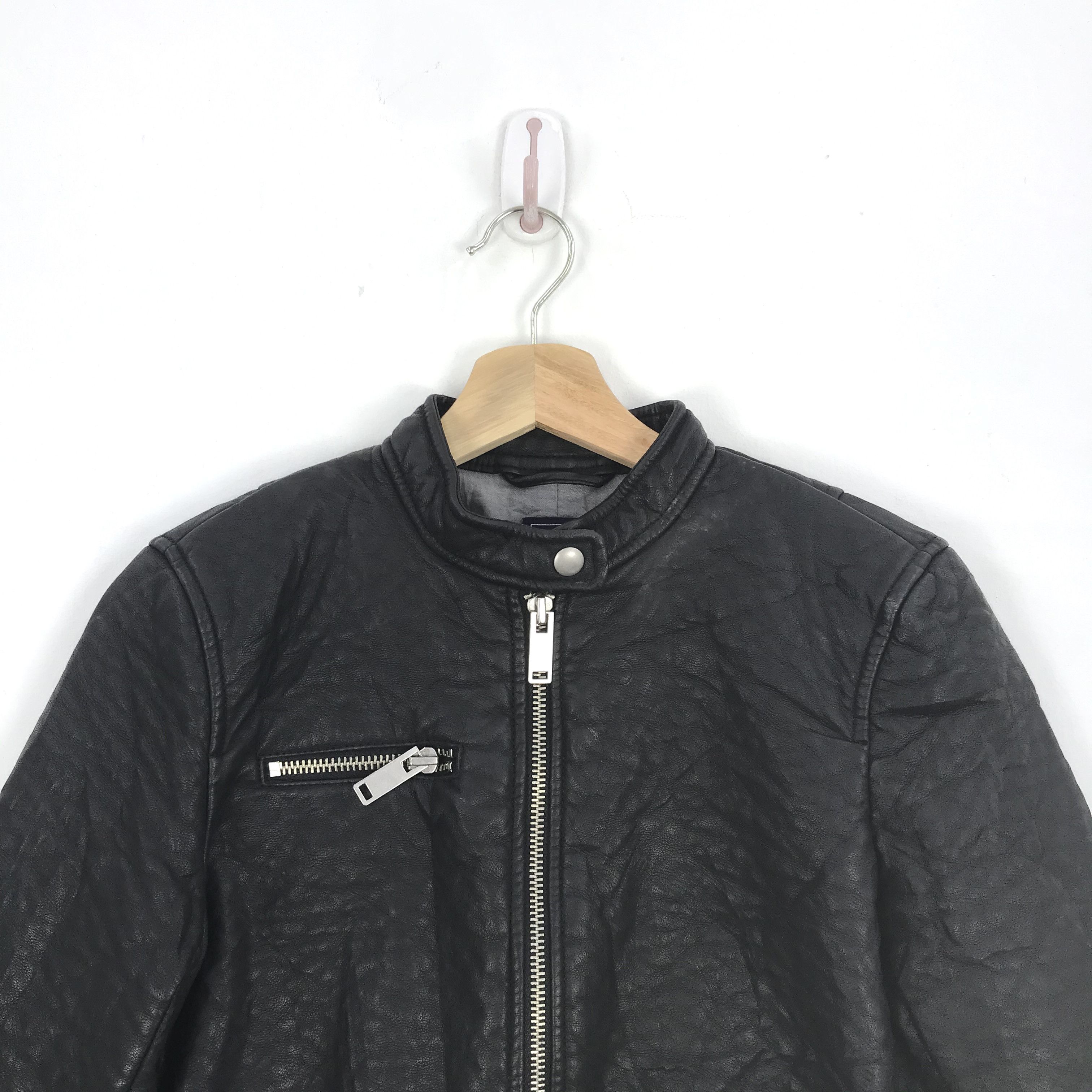 Gap × If Six Was Nine GAP Leather Jacket GAP Jacket Motorcycle Jacket Size US XS / EU 42 / 0 - 3 Thumbnail