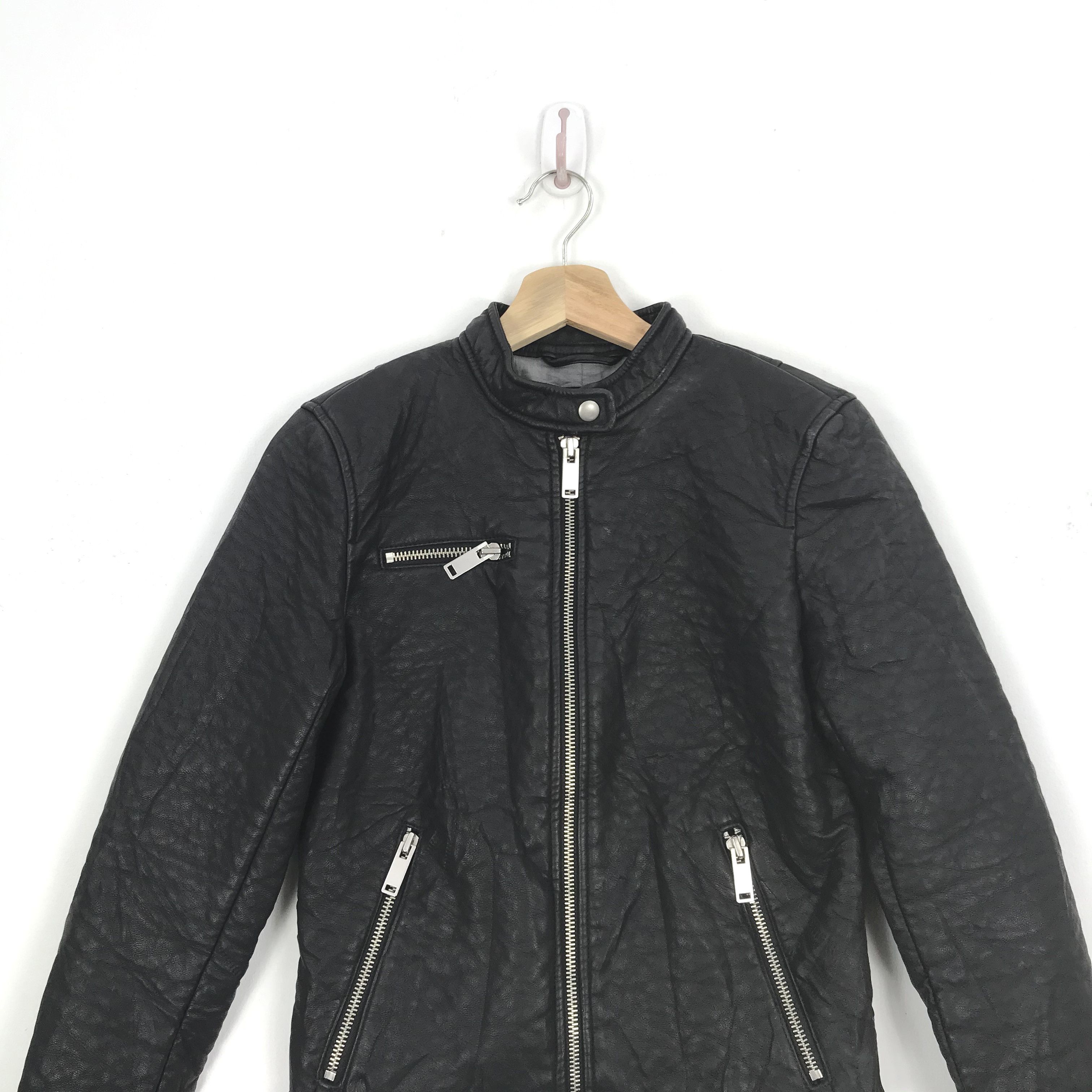 Gap × If Six Was Nine GAP Leather Jacket GAP Jacket Motorcycle Jacket Size US XS / EU 42 / 0 - 4 Thumbnail