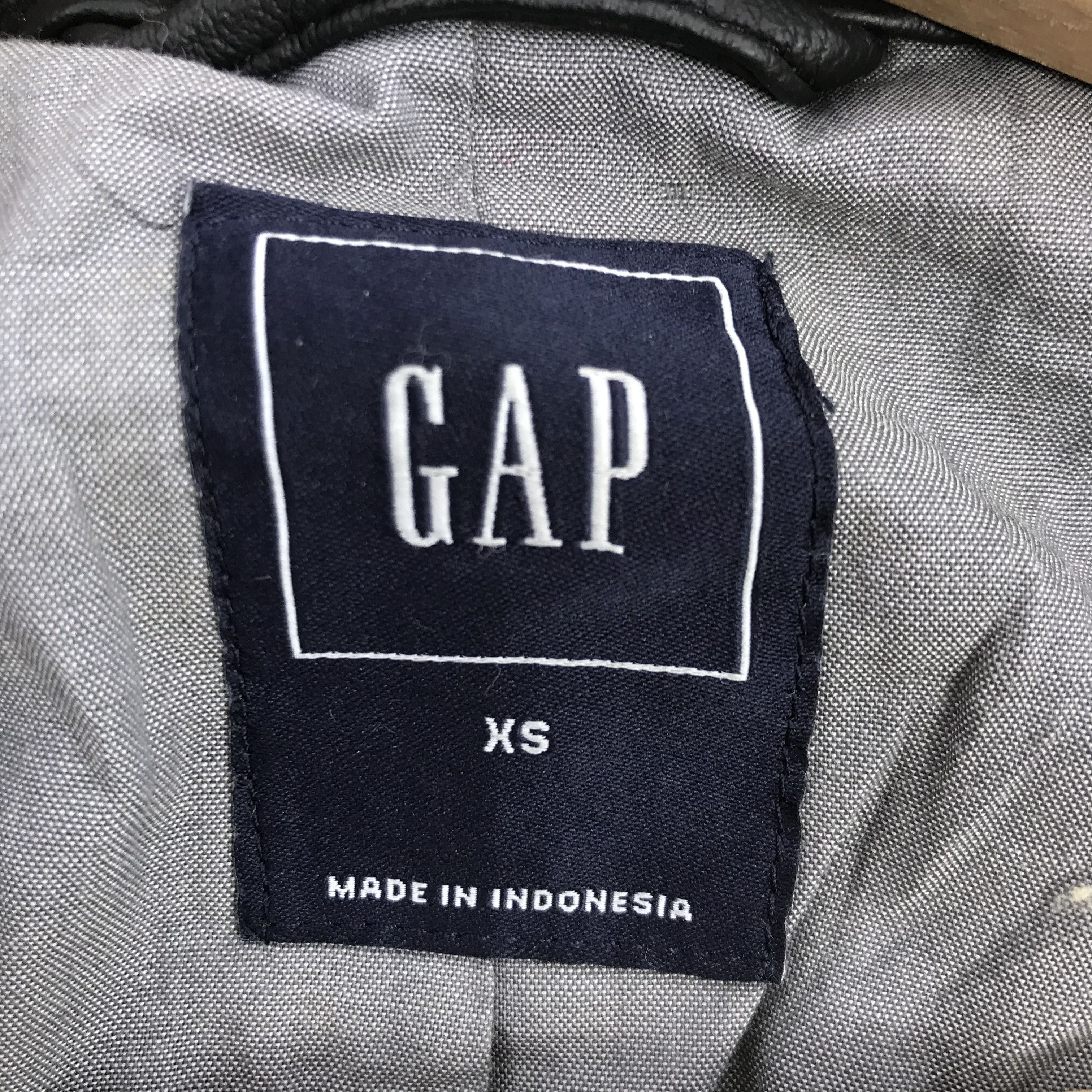 Gap × If Six Was Nine GAP Leather Jacket GAP Jacket Motorcycle Jacket Size US XS / EU 42 / 0 - 6 Thumbnail