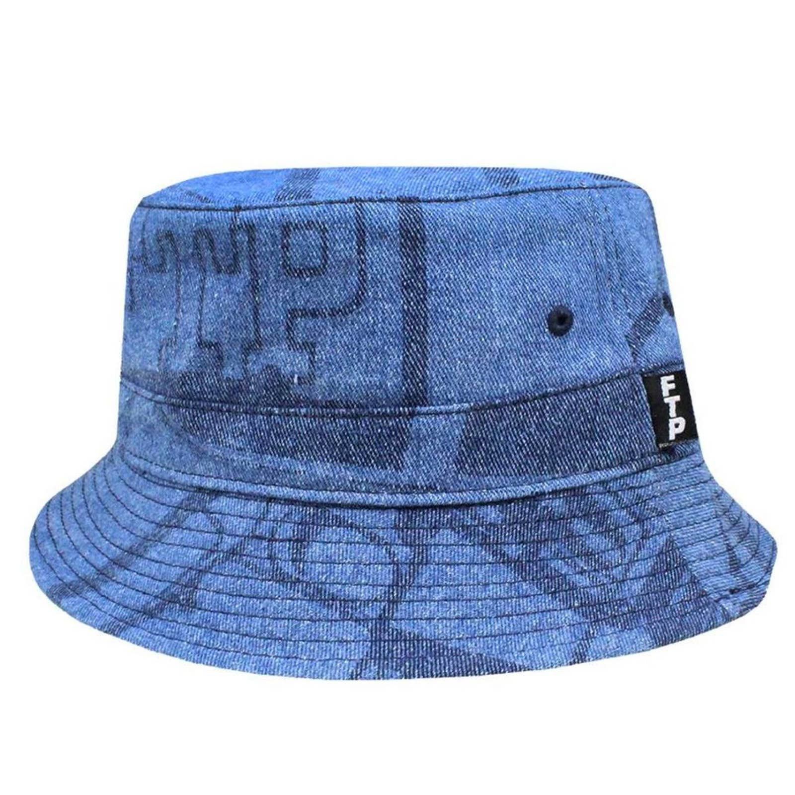 FTP Postal Reversible Bucket Hat White