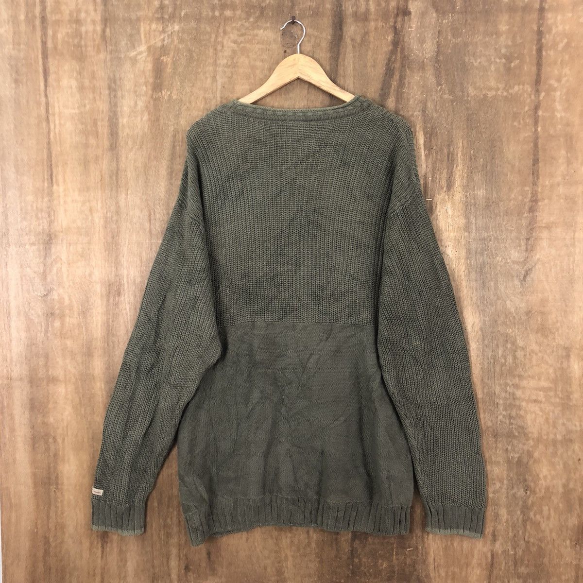 Aran Isles Knitwear × Columbia Columbia Green Cardigan Knitwear vintage #6226 Size US XL / EU 56 / 4 - 7 Thumbnail