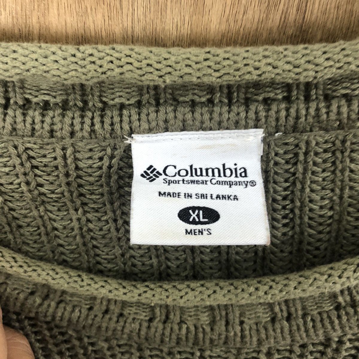 Aran Isles Knitwear × Columbia Columbia Green Cardigan Knitwear vintage #6226 Size US XL / EU 56 / 4 - 5 Thumbnail