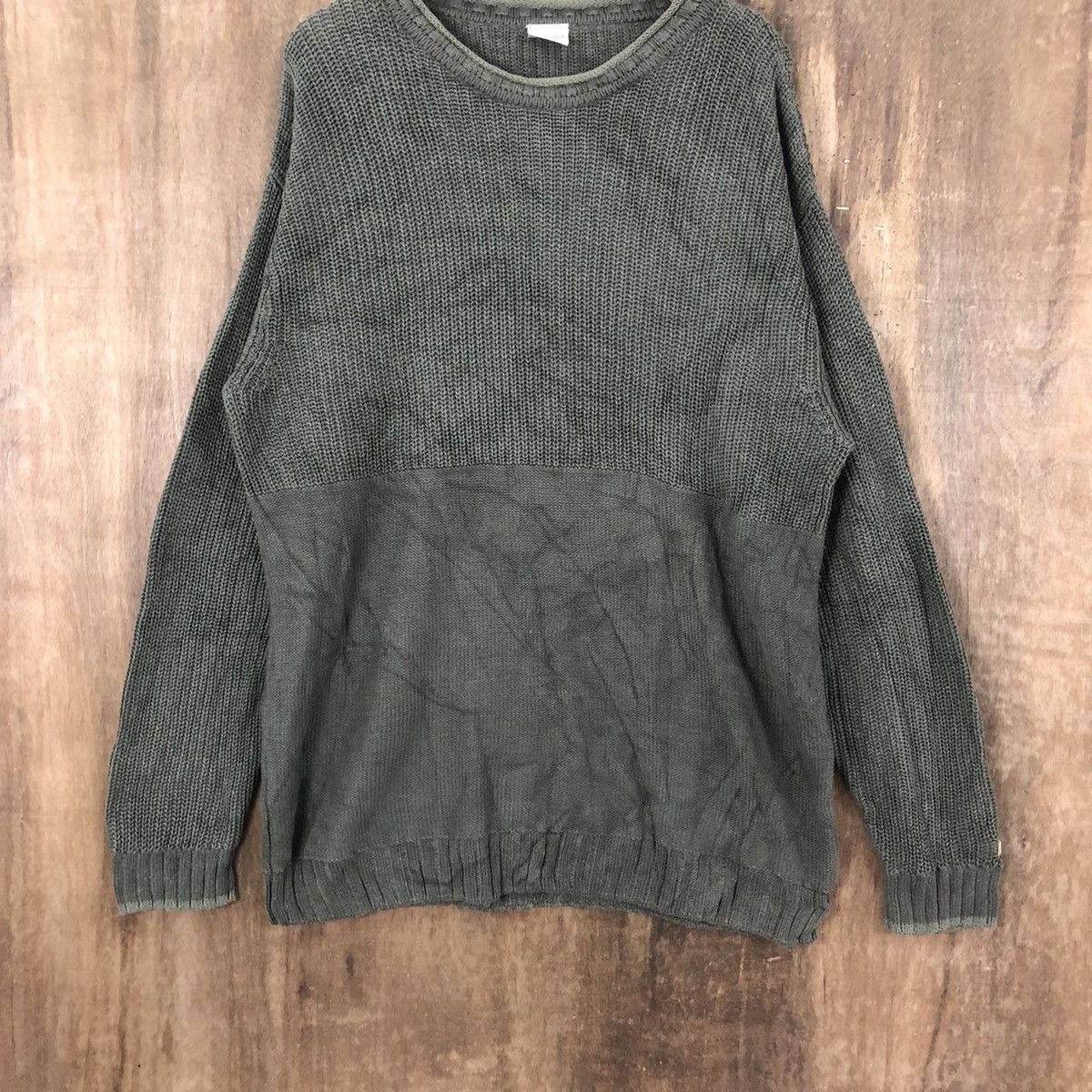 Aran Isles Knitwear × Columbia Columbia Green Cardigan Knitwear vintage #6226 Size US XL / EU 56 / 4 - 3 Thumbnail