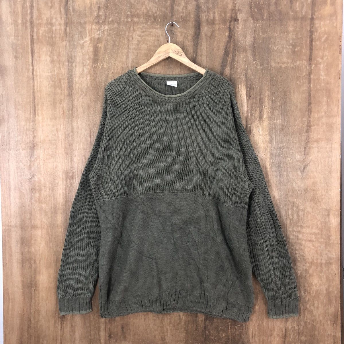 Aran Isles Knitwear × Columbia Columbia Green Cardigan Knitwear vintage #6226 Size US XL / EU 56 / 4 - 1 Thumbnail