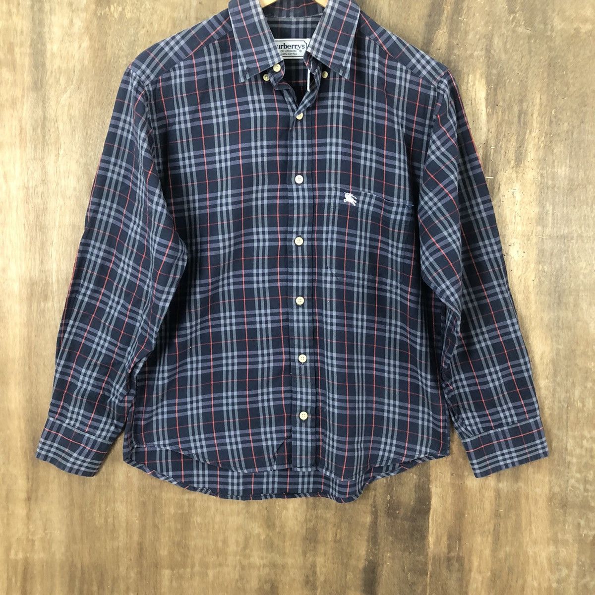 Burberry DLL Burberry london vintage Checkered Flannel #023 Size US M / EU 48-50 / 2 - 3 Thumbnail