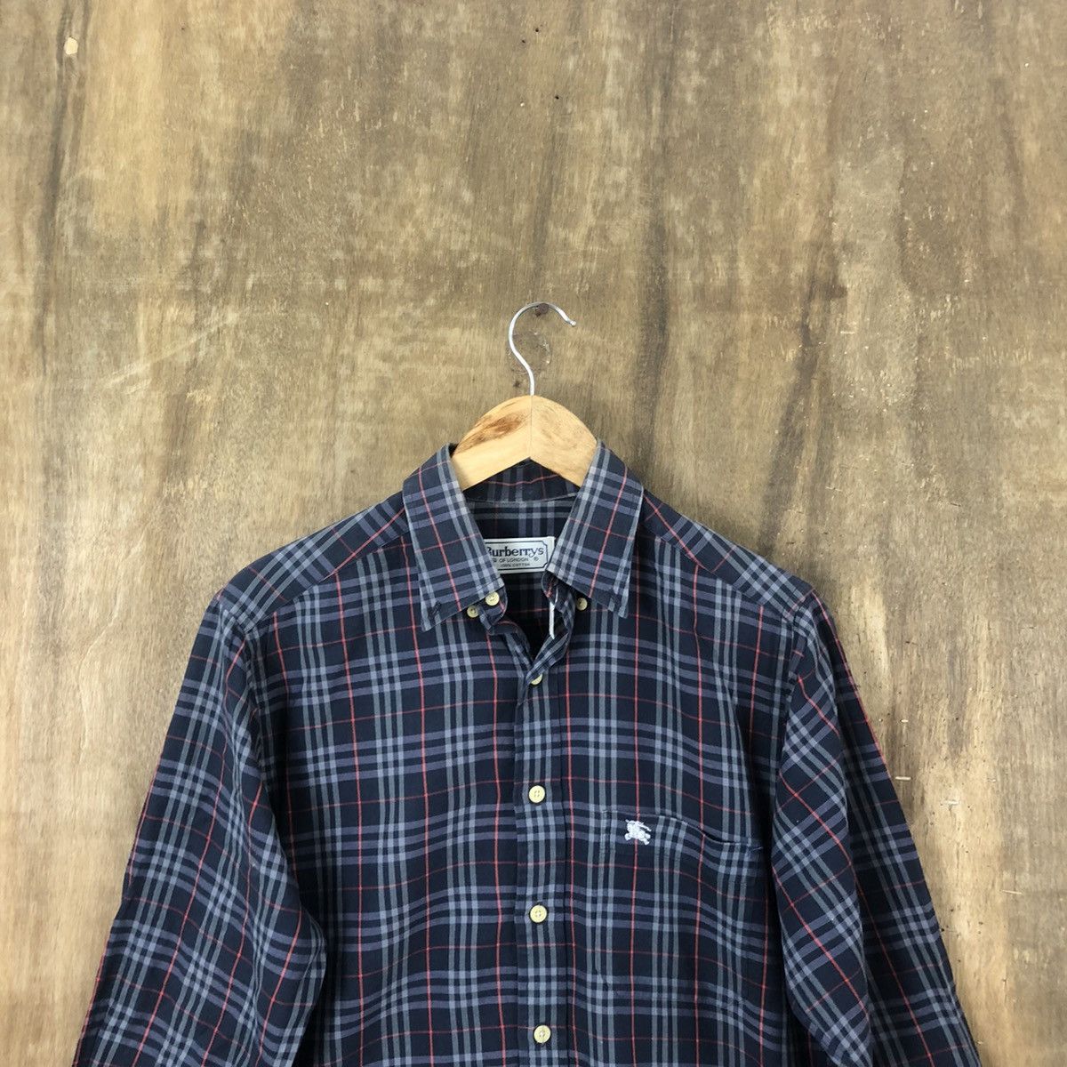 Burberry DLL Burberry london vintage Checkered Flannel #023 Size US M / EU 48-50 / 2 - 2 Thumbnail