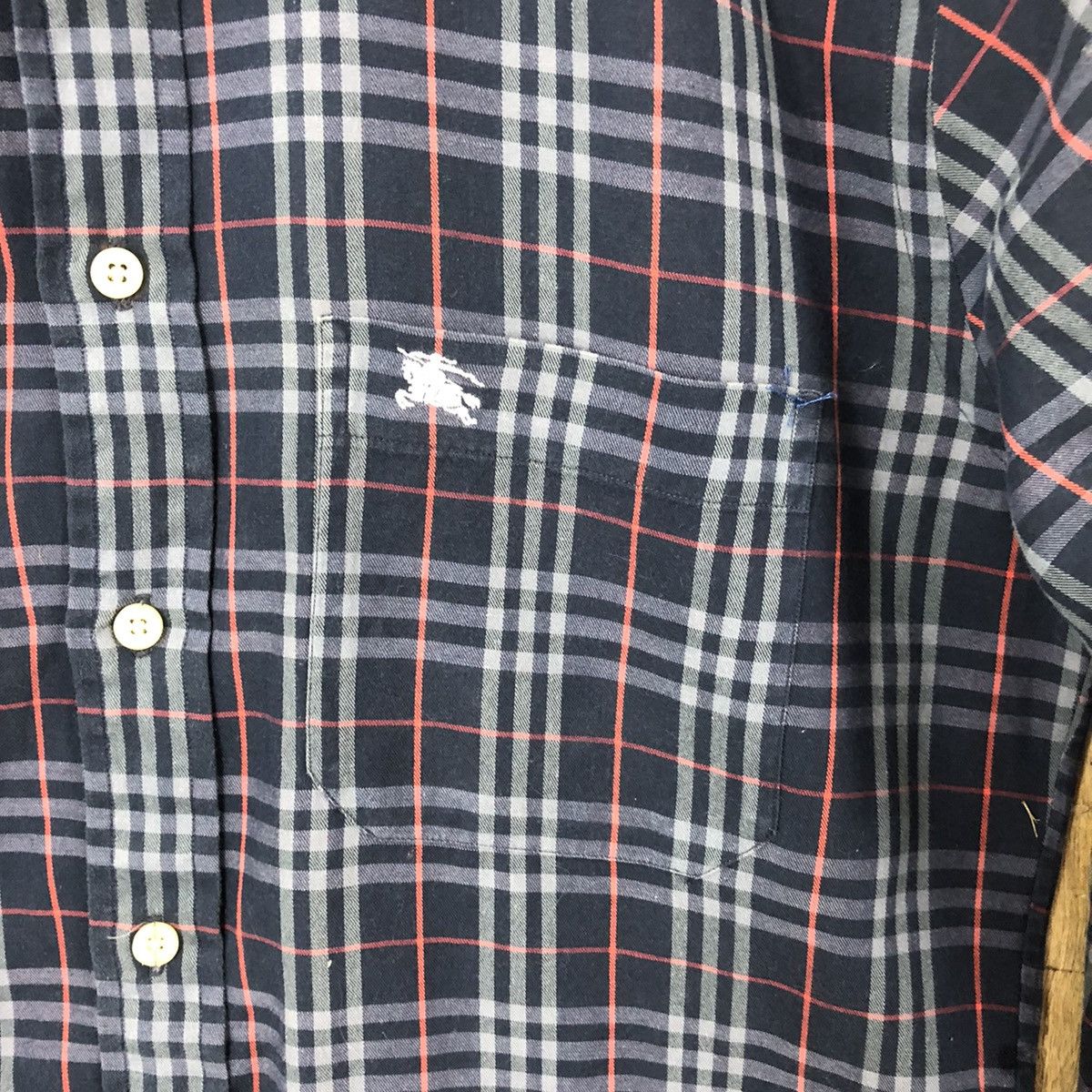 Burberry DLL Burberry london vintage Checkered Flannel #023 Size US M / EU 48-50 / 2 - 4 Thumbnail